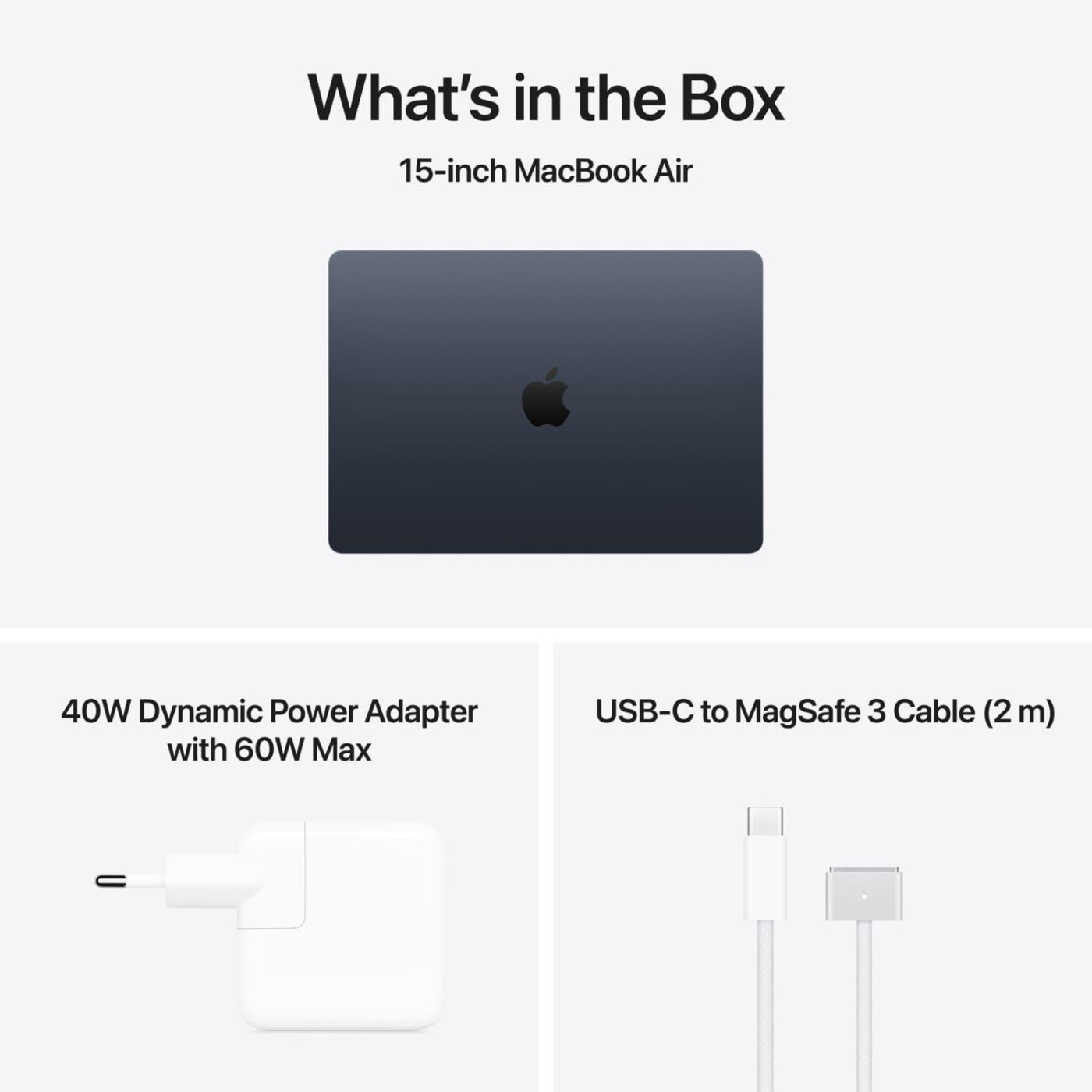 Ноутбук Apple 15.3 MacBook Air / M5/16GB/512SSD/UMA/MacOS/Midnight (MDVH4UA/A)