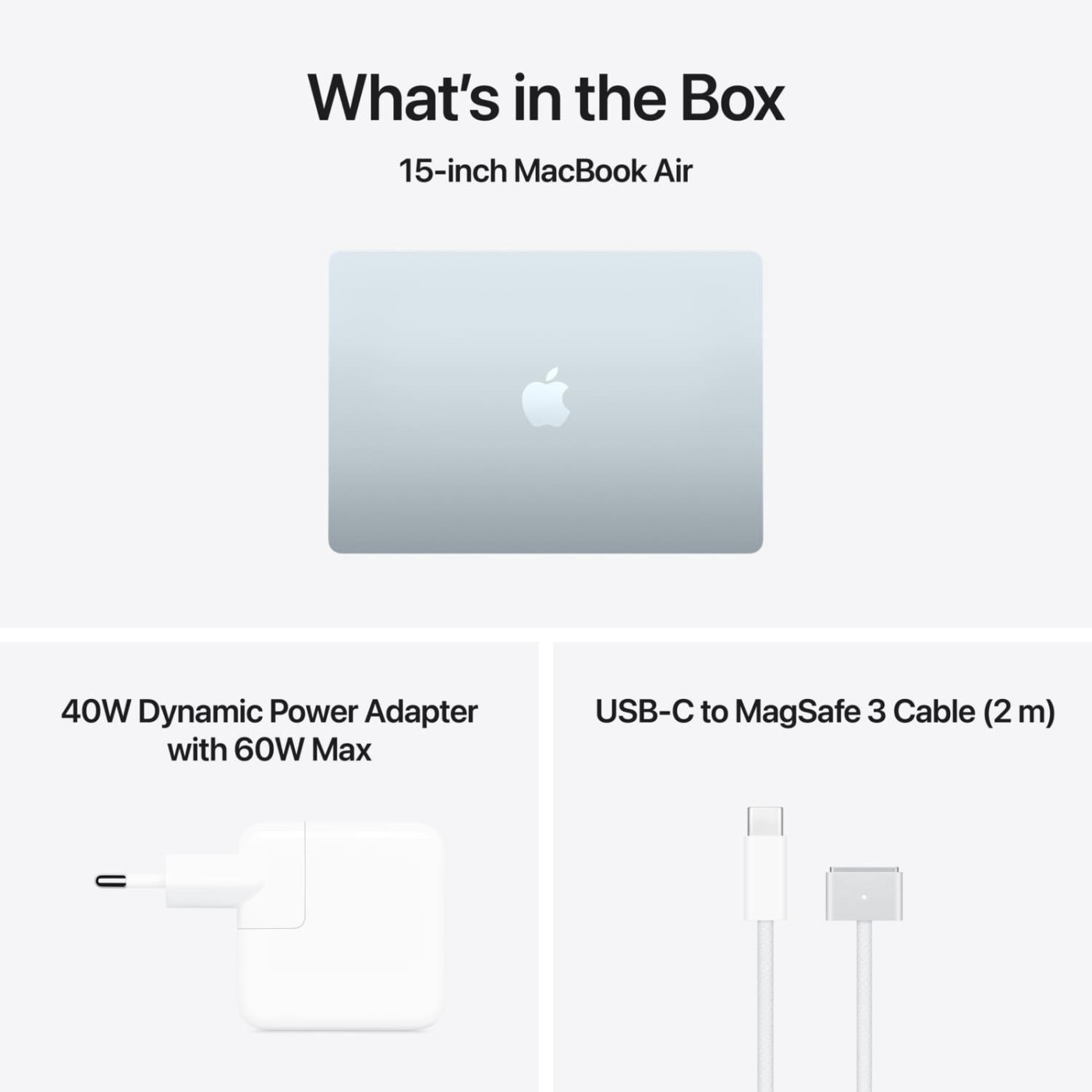 Ноутбук Apple 15.3 MacBook Air / M5/16GB/512SSD/UMA/MacOS/Sky Blue (MDVQ4UA/A)