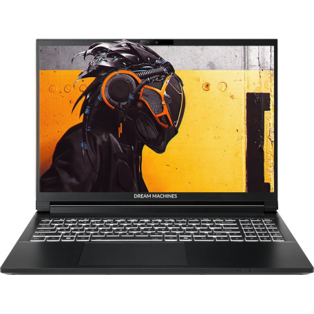 Ноутбук Dream Machines 15.3 RT5050-15 FHD+ IPS/Ryzen 9 AI HX 370/16GB/1TB/RTX 5050 8GB/DOS/Black (RT5050-15UA26)