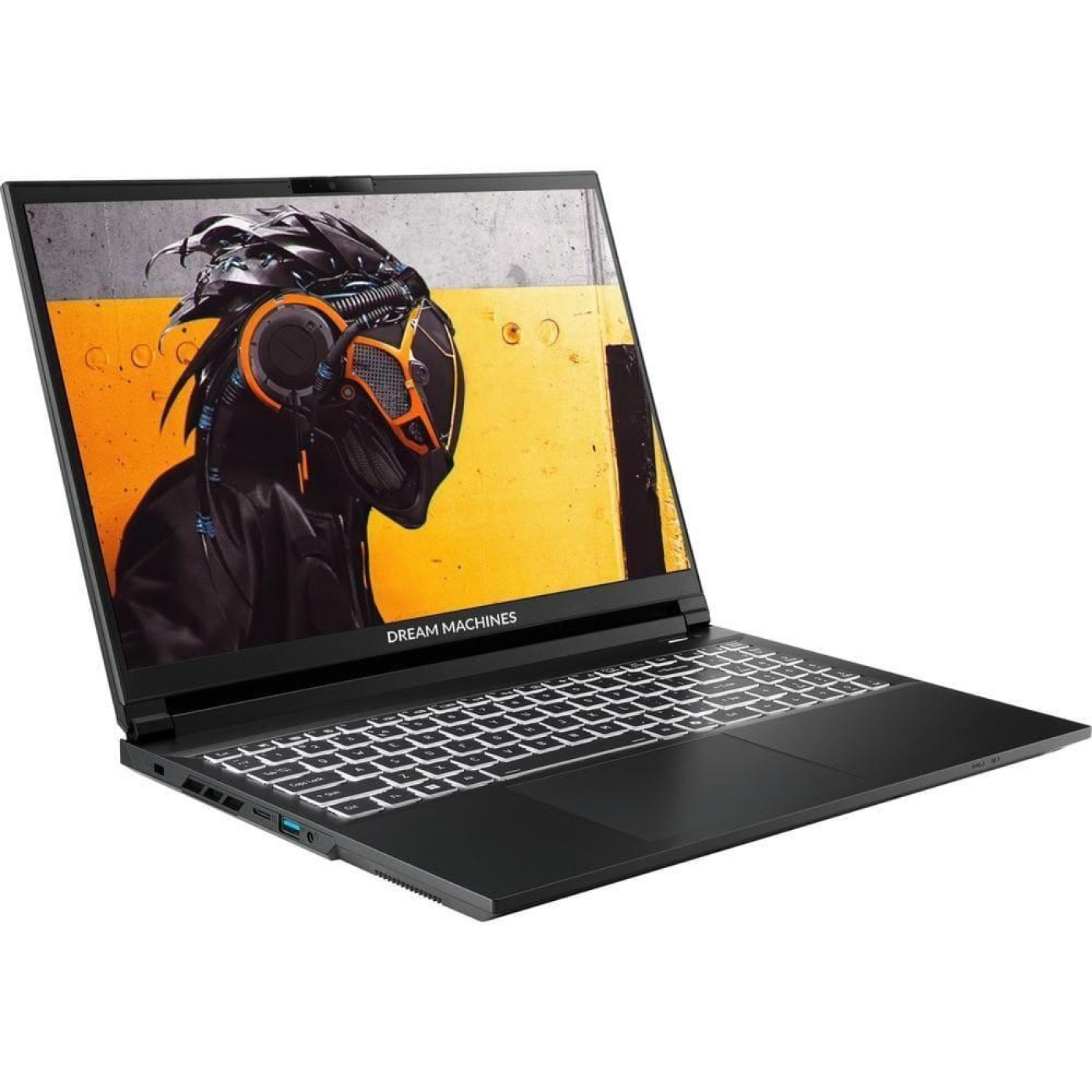 Ноутбук Dream Machines 15.3 RT5050-15 FHD+ IPS/Ryzen 9 AI HX 370/16GB/1TB/RTX 5050 8GB/DOS/Black (RT5050-15UA26)