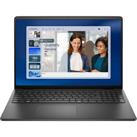 Ноутбук Dell 16 Plus DB16255 Full HD+ IPS Touchscreen/Ryzen 7 250/32GB/2TB/Radeon 780M/W11H/Carbon Black (LDC16255-A063BLK-PUS) U1