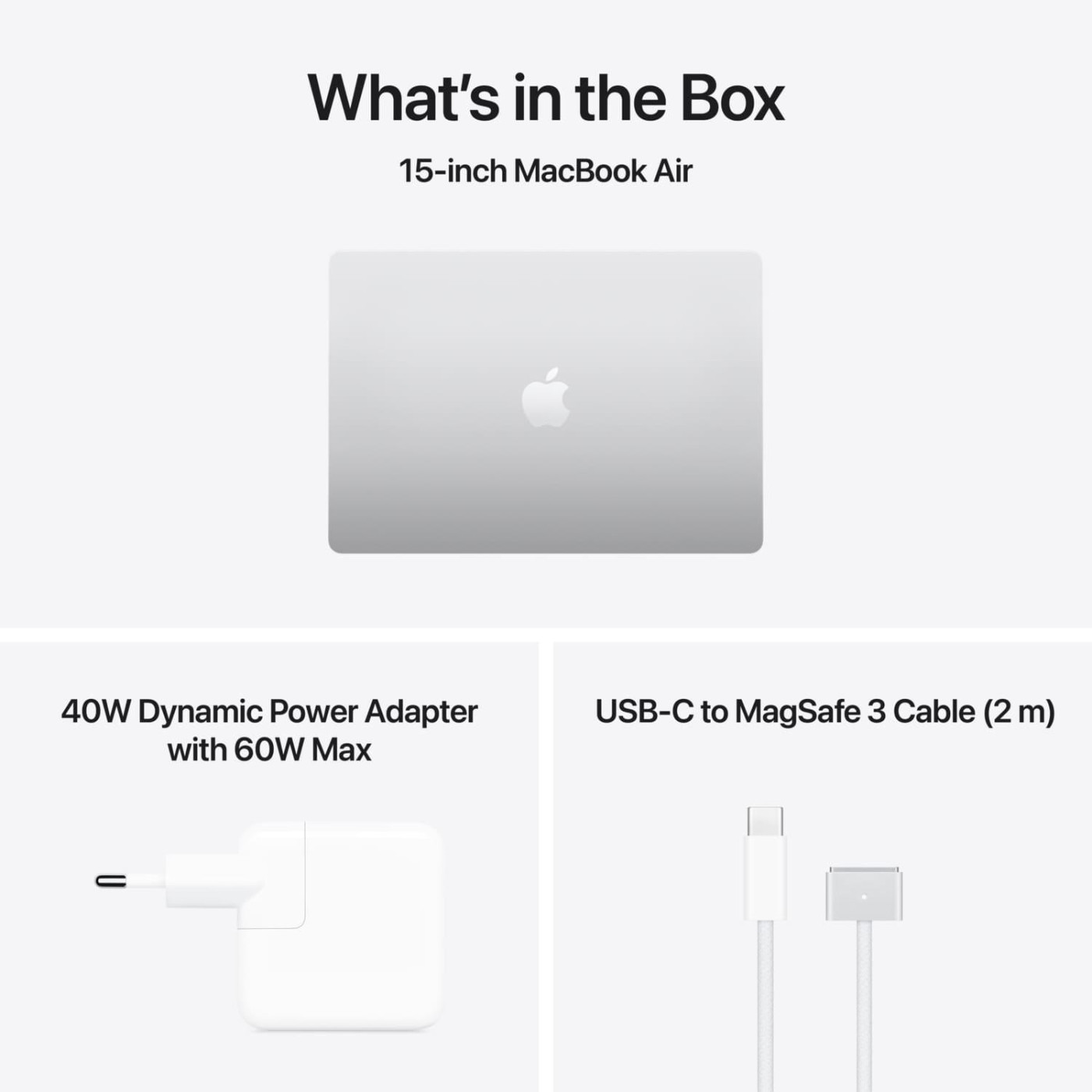 Ноутбук Apple 15.3 MacBook Air / M5/16GB/512SSD/UMA/MacOS/Silver (MDV94UA/A)