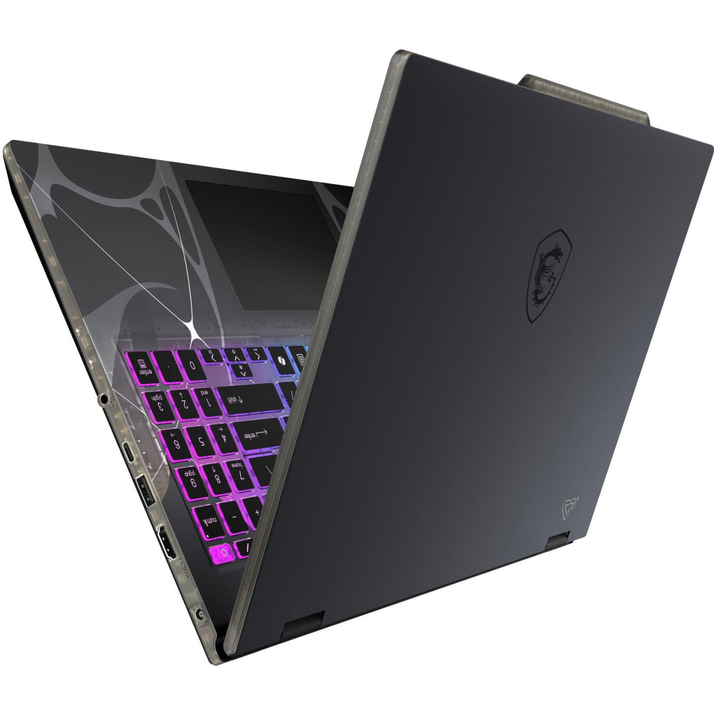 Ноутбук MSI 15.6 Cyborg 15 B2RWFKG FHD IPS/Intel Core 7 240H/16GB/1TB/RTX 5060/W11H/Translucent Black (9S7-15Q342-068)