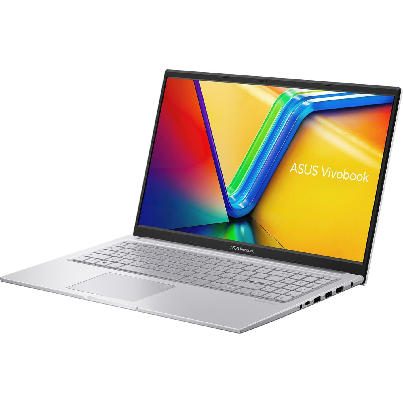 Ноутбук ASUS 15.6 Vivobook 15 X1504VA-BQ2684 FHD IPS/i3-1315U/16GB/512 SSD/UMA/DOS/Silver (90NB10J2-M036R0)