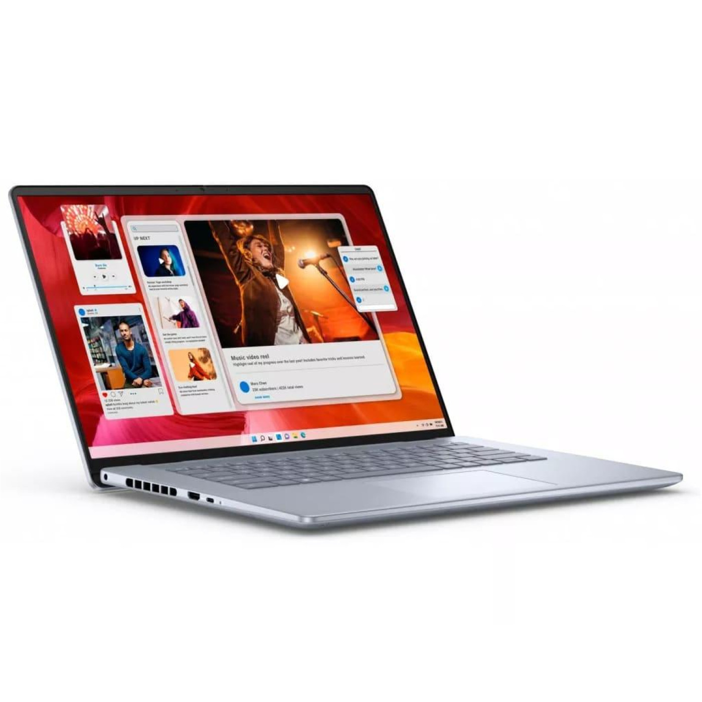 Ноутбук Dell 16 Inspiron 16 Plus 7640 IPS (1920x1200) Full HD+ Touchscreen/Intel Core Ultra 7 155H (1.4 - 4.8 ГГц)/32GB/1TB/Intel Arc Graphics/DOS/Ice U1