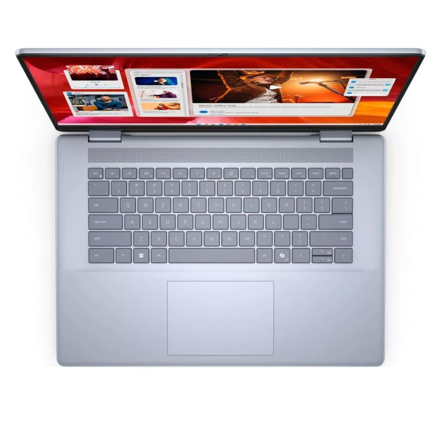 Ноутбук Dell 16 Inspiron 16 Plus 7640 IPS (1920x1200) Full HD+ Touchscreen/Intel Core Ultra 7 155H (1.4 - 4.8 ГГц)/32GB/1TB/Intel Arc Graphics/DOS/Ice U1