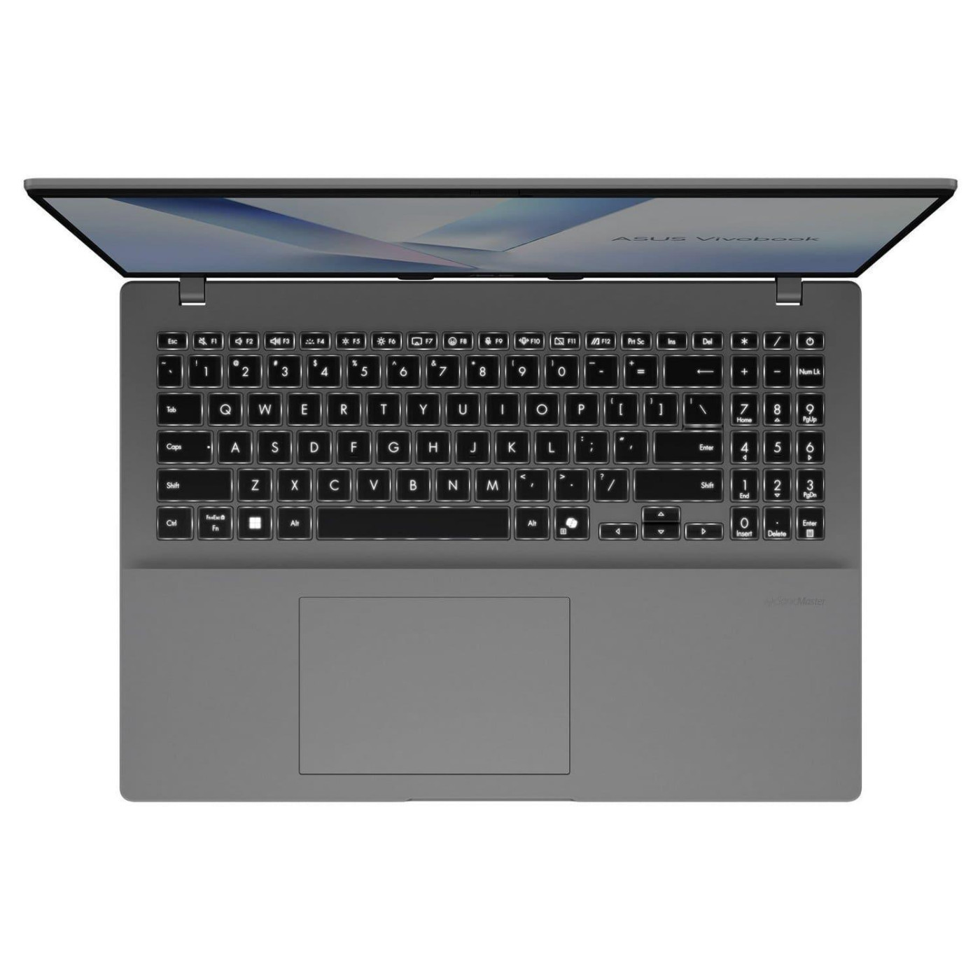 Ноутбук ASUS 16 Vivobook 16 M1607KA-MB144 FHD IPS/Ryzen 5 AI 330/16GB/512SSD/UMA/DOS/Cool Silver (90NB15F2-M00AX0)