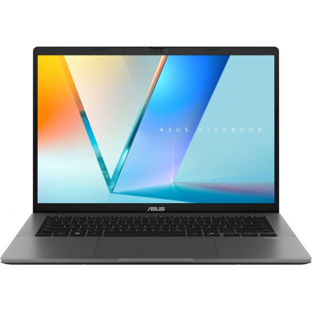 Ноутбук ASUS 14 Vivobook S14 M3407KA-SF144 F/AMD Ryzen 5 AI 330/16GB/512 SSD/UMA/DOS/Matte Gray (90NB16P1-M00900)