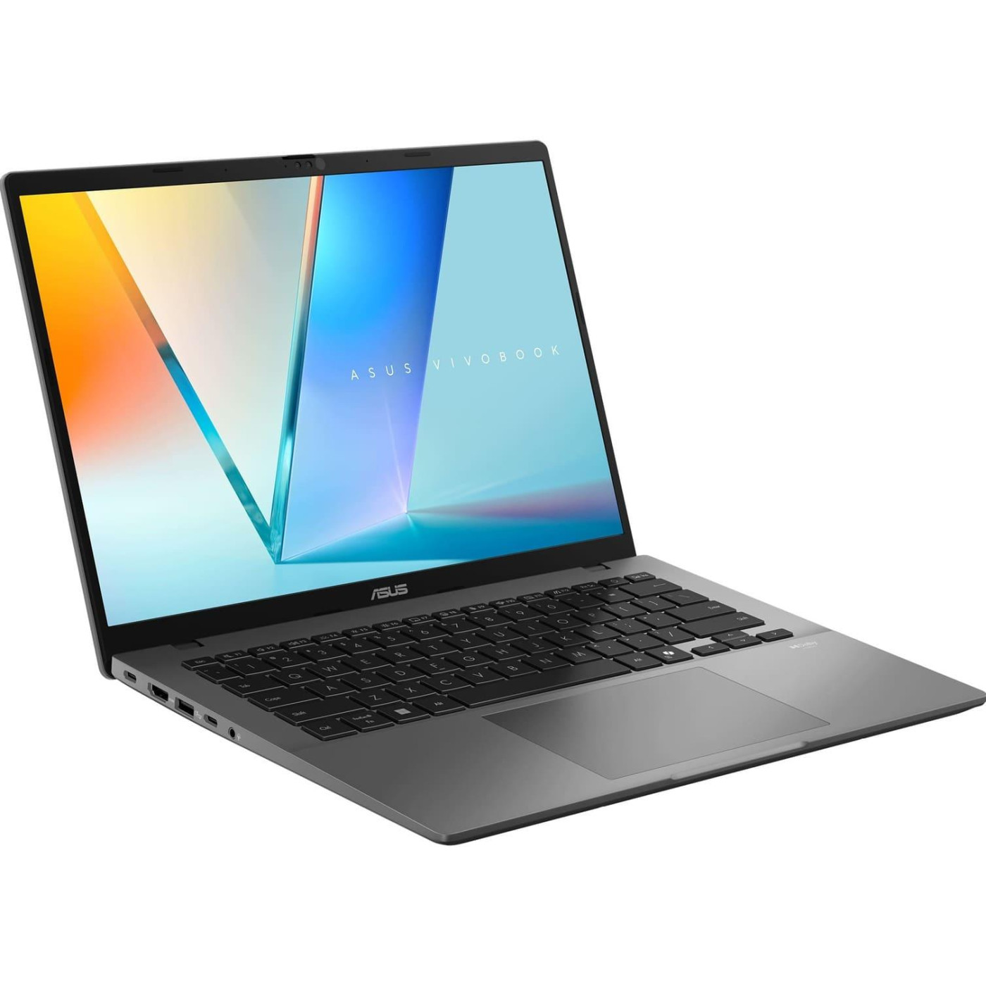 Ноутбук ASUS 14 Vivobook S14 S3407VA-LY099 FMI/Intel Core 7 240H/16GB/1TB/Intel UHD/DOS/Matte Gray (90NB1682-M008L0)