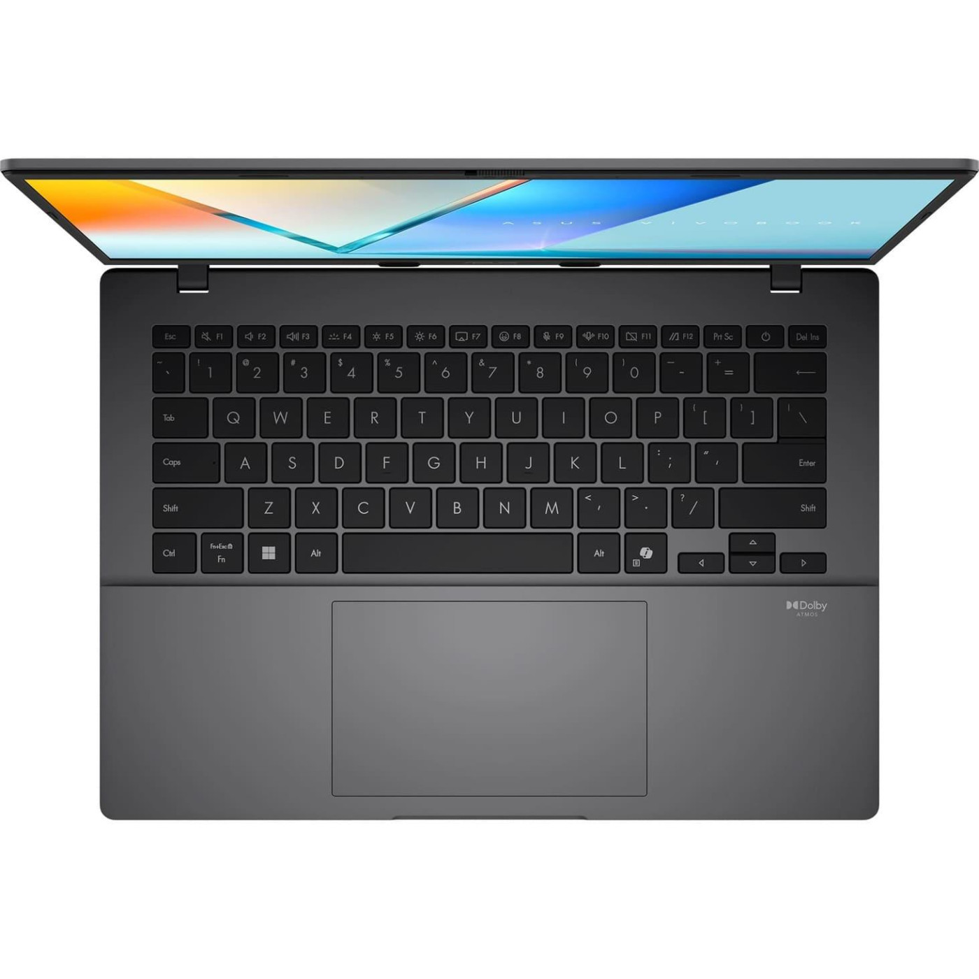Ноутбук ASUS 14 Vivobook S14 S3407VA-LY099 FMI/Intel Core 7 240H/16GB/1TB/Intel UHD/DOS/Matte Gray (90NB1682-M008L0)