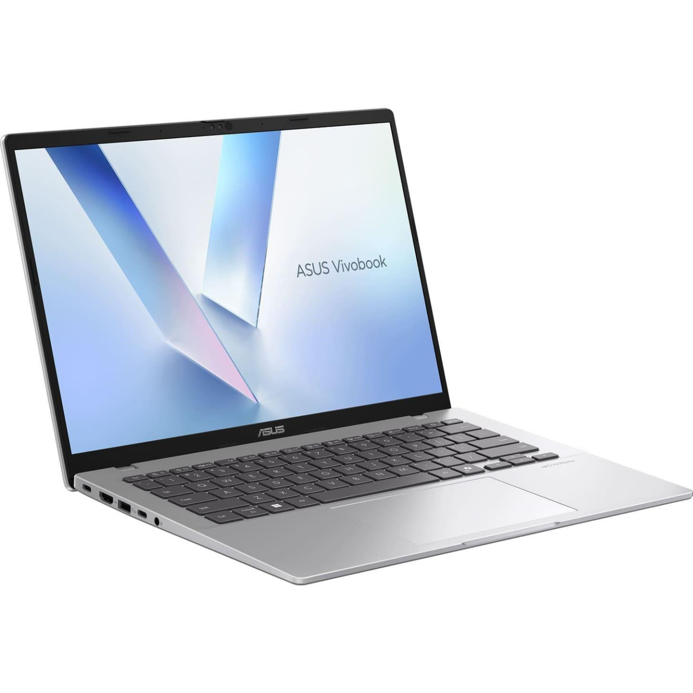 Ноутбук ASUS 14 Vivobook 14 M1407KA-LY232 FMI/Ryzen 5 AI 330/16GB/512 SSD/UMA/DOS/Cool Silver (90NB15H3-M00DX0)