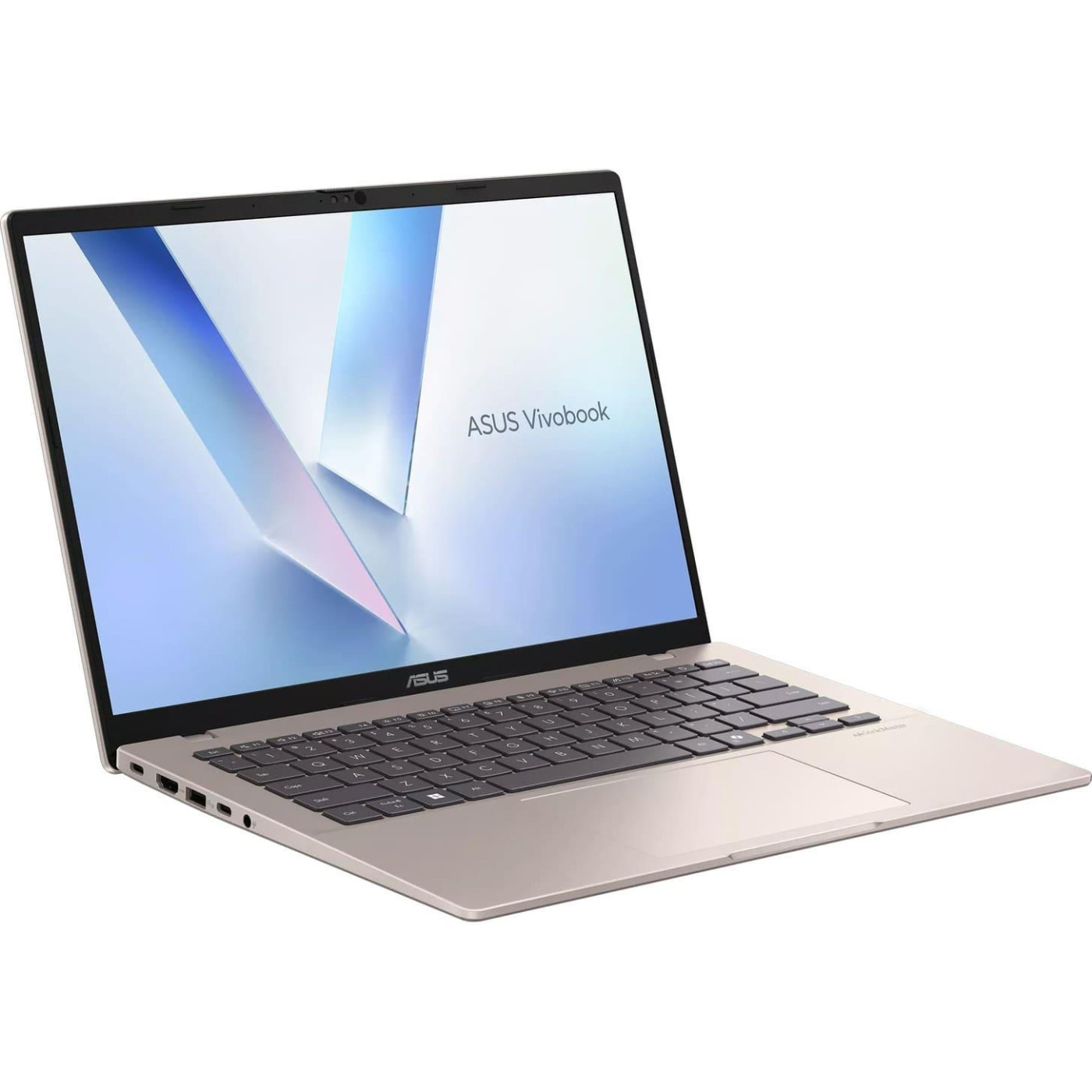 Ноутбук ASUS 14 Vivobook 14 M1407KA-LY230 FMI/Ryzen 5 AI 330/16GB/512 SSD/UMA/DOS/Platinum Gold (90NB15H2-M00DV0)