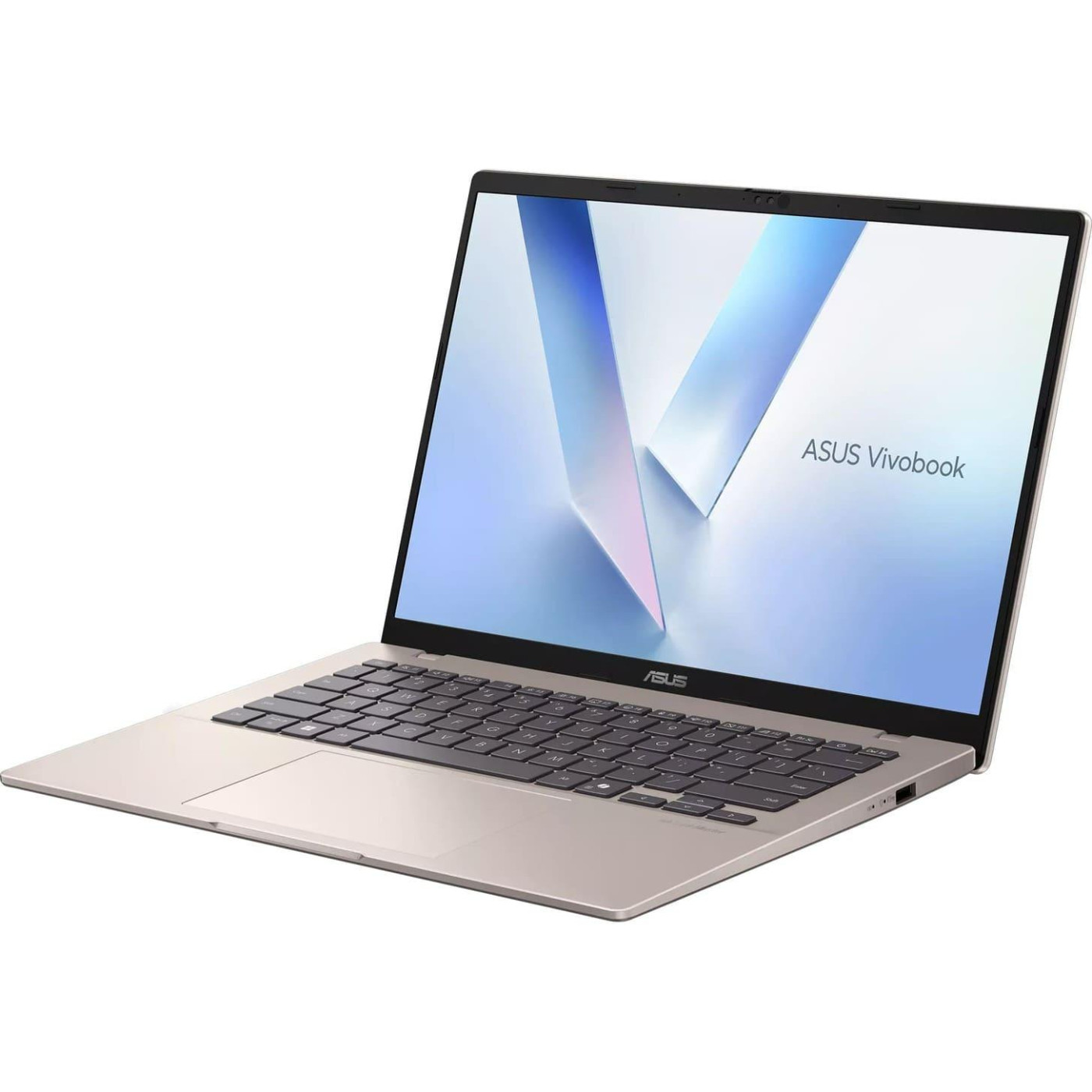 Ноутбук ASUS 14 Vivobook 14 M1407KA-LY230 FMI/Ryzen 5 AI 330/16GB/512 SSD/UMA/DOS/Platinum Gold (90NB15H2-M00DV0)