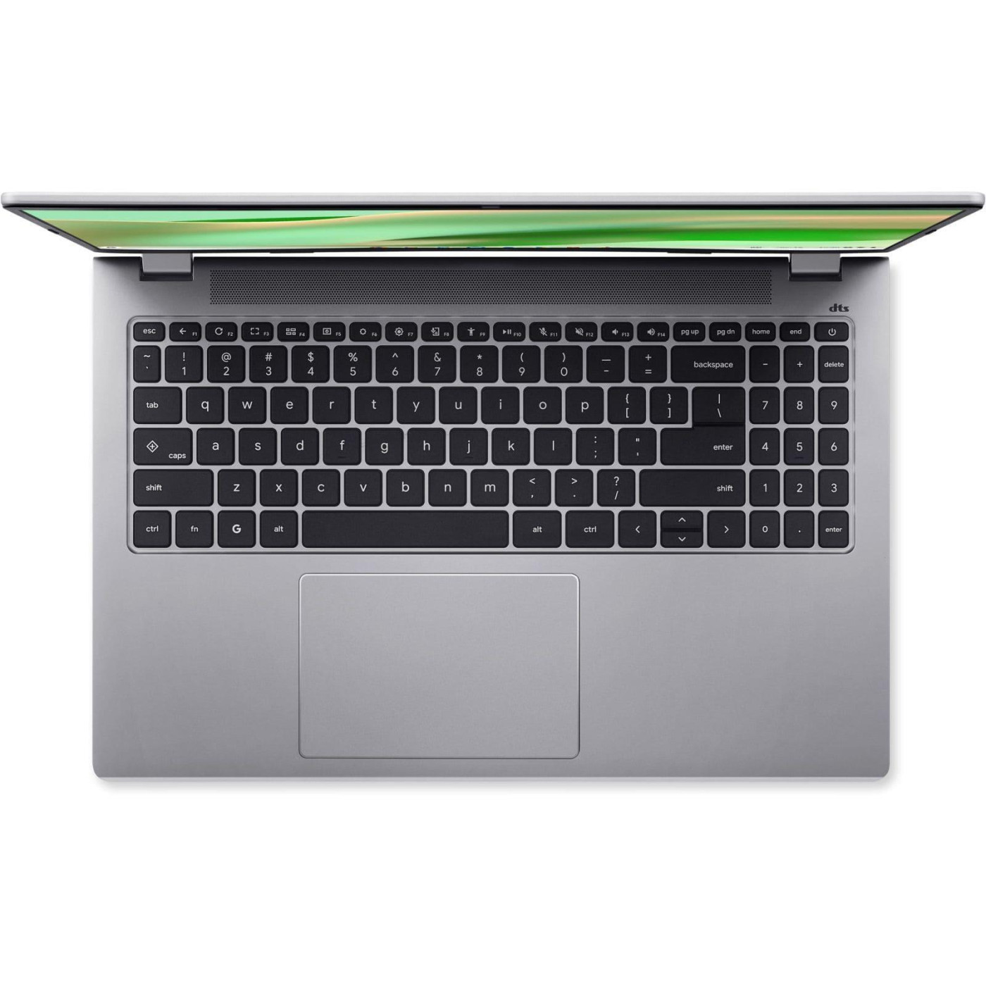 Ноутбук Acer 15 Chromebook CB315-6H FHD IPS/Intel P-N250/8GB/128SSD/UMA/ChromeOS/Silver (NX.JGHEU.003)