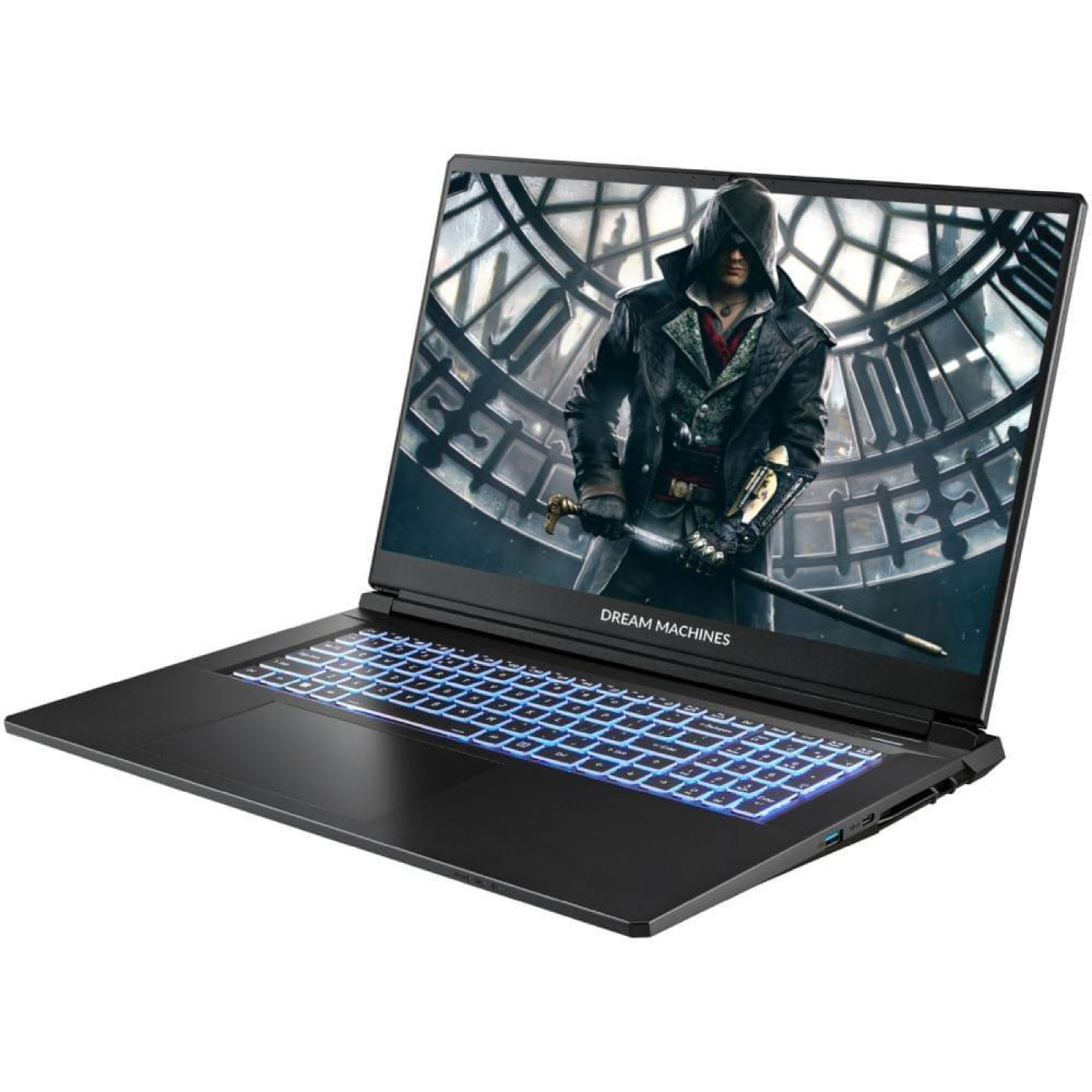 Ноутбук Dream Machines 17.3 RT5050-17UA28 FHD 144Hz/Ryzen 7 H255/16GB/1TB/RTX 5050/DOS (RT5050-17UA28)