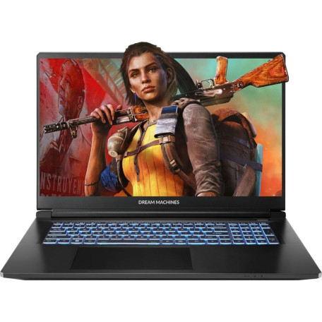Ноутбук Dream Machines 17.3 RT5060-17UA26 FHD 144Hz/Ryzen 7 H255/16GB/512 SSD/RTX 5060/DOS (RT5060-17UA26)