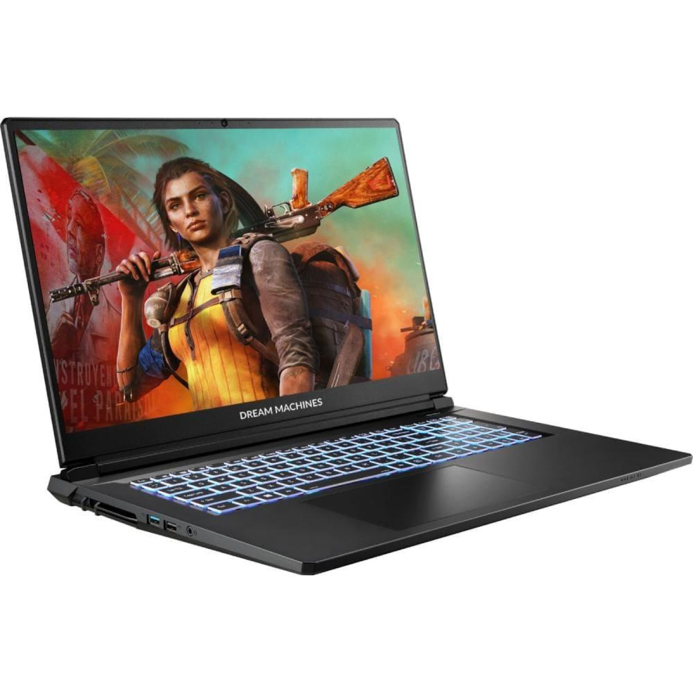 Ноутбук Dream Machines 17.3 RT5060-17UA26 FHD 144Hz/Ryzen 7 H255/16GB/512 SSD/RTX 5060/DOS (RT5060-17UA26)