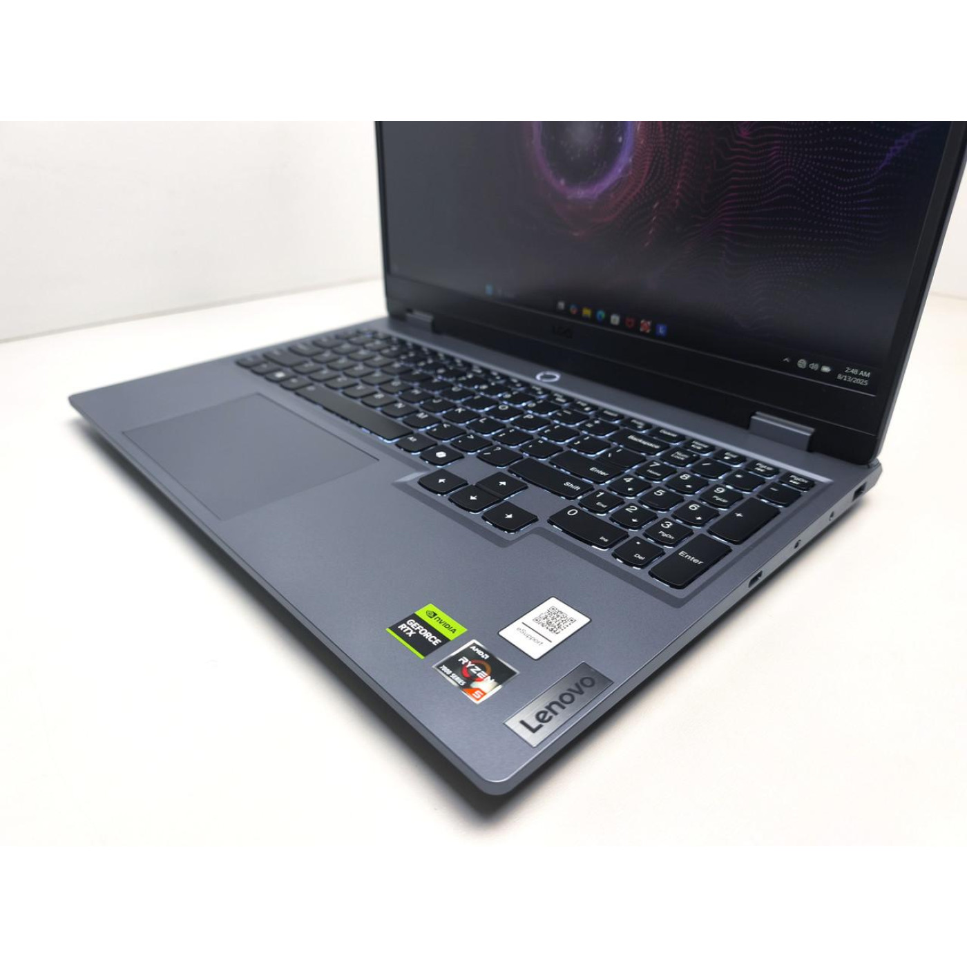 Ноутбук Lenovo 15.6 LOQ 15ARP9 FullHD IPS 144Hz Ryzen 5 7235HS 12Gb DDR5 SSD 512GB RTX 4050 6GB (83JC00GKUS)