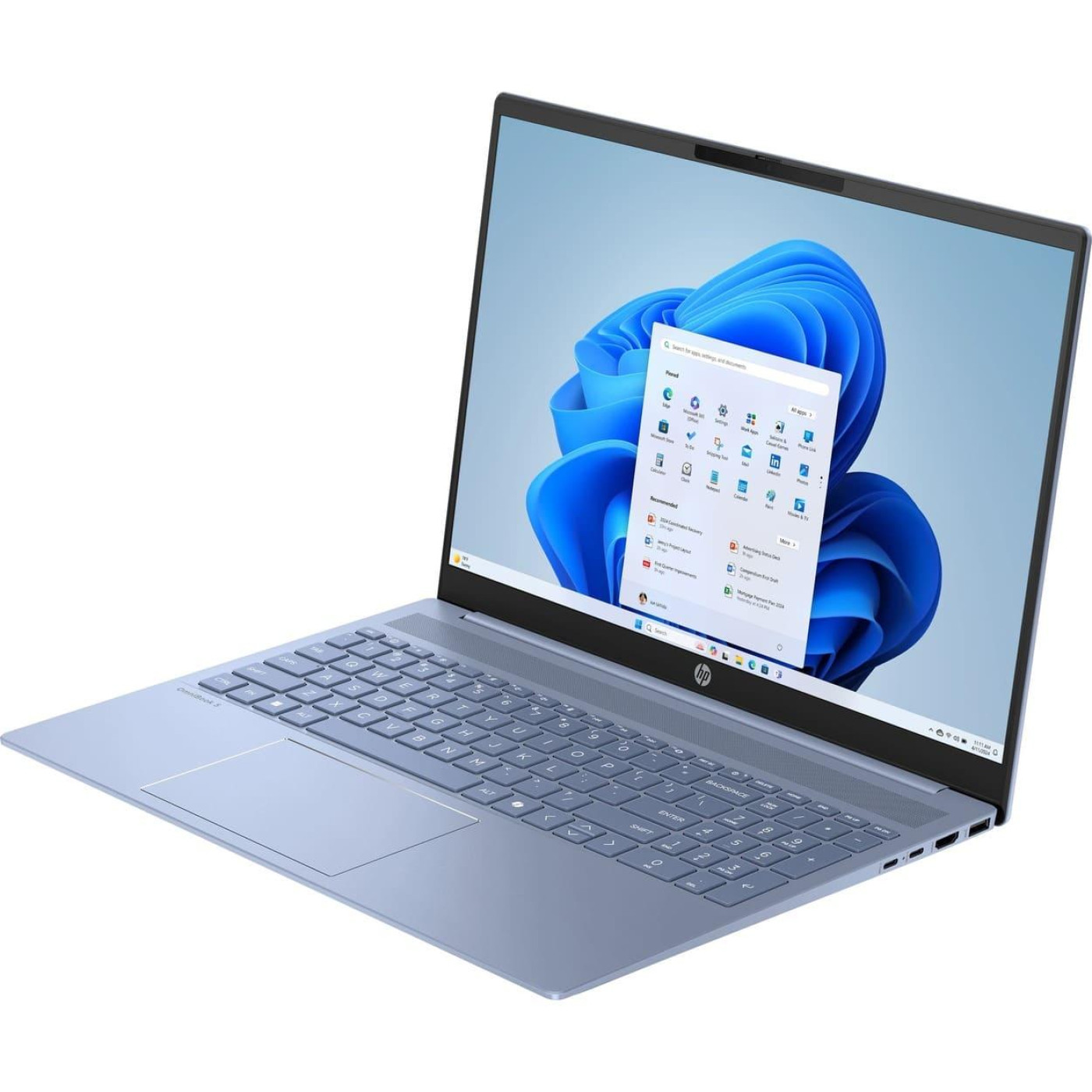 Ноутбук HP 16 OmniBook 5 16-af1016ua 2K IPS AG/U7-255U/16GB/1TB/UMA/DOS/Blue (BV5W7EA)