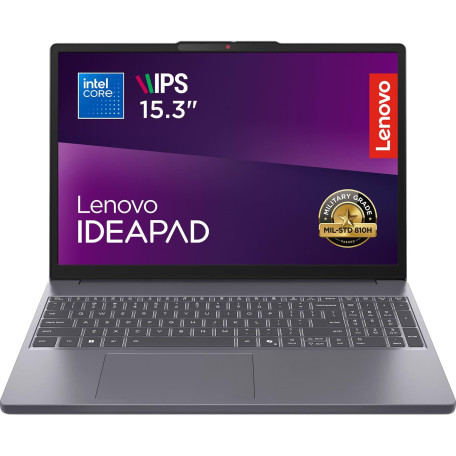 Ноутбук Lenovo 15.3 IdeaPad Slim 3 15IRH10 WUXGA IPS/Intel Core i5-13420H/16GB/512SSD/Intel UHD Graphics/DOS/Gray (83K100UGRA)