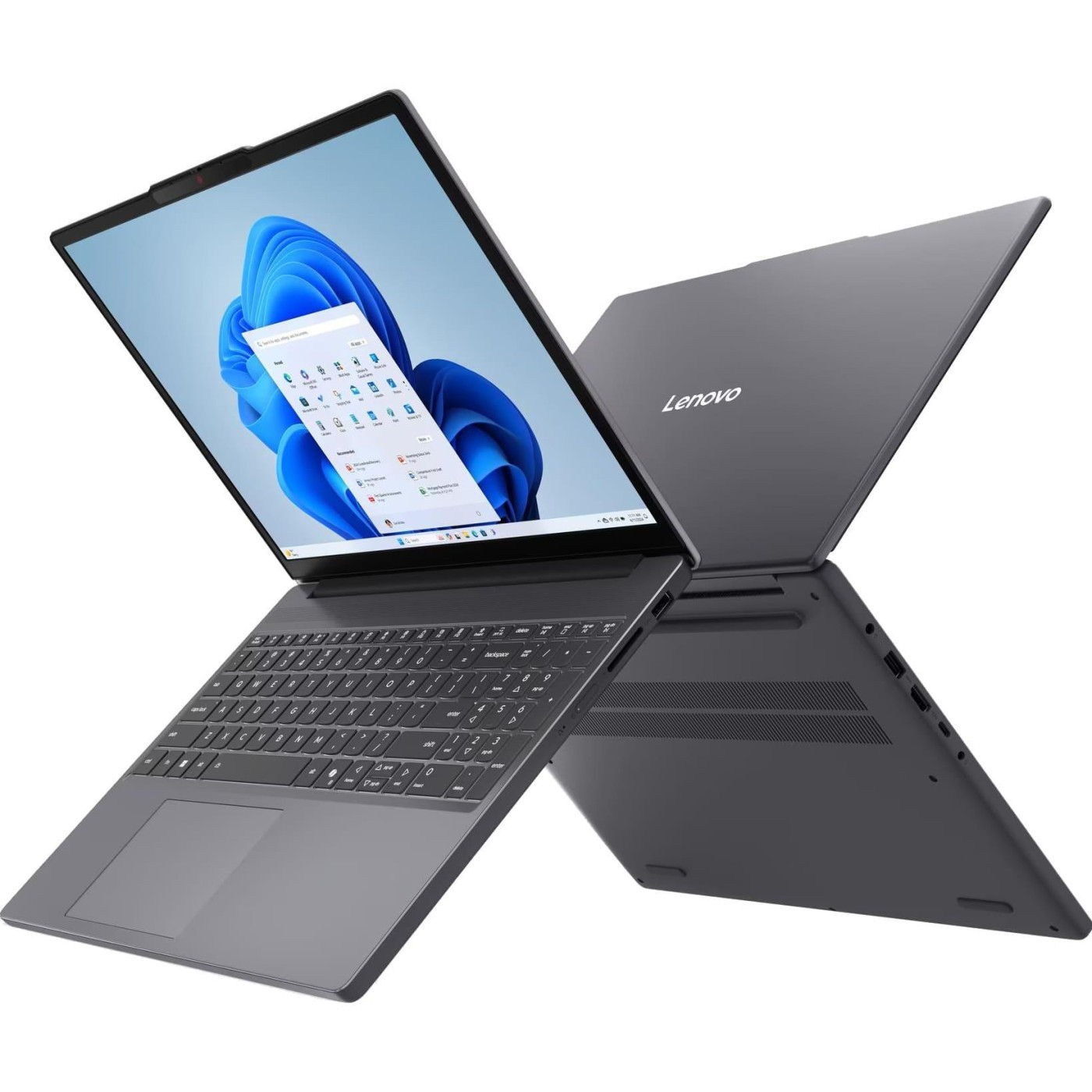 Ноутбук Lenovo 15.3 IdeaPad Slim 3 15IRH10 WUXGA IPS/Intel Core i5-13420H/16GB/512SSD/Intel UHD Graphics/DOS/Gray (83K100UGRA)