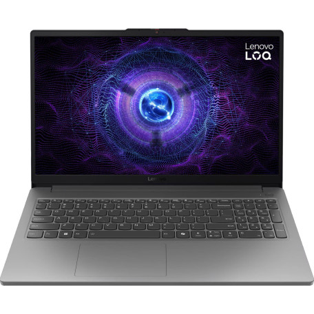 Ноутбук Lenovo 15.6 LOQ 15IAX9/Intel i5-12600HX/16GB/512SSD/RTX 3050 6GB/DOS/Luna Grey (83GS00UNRA)
