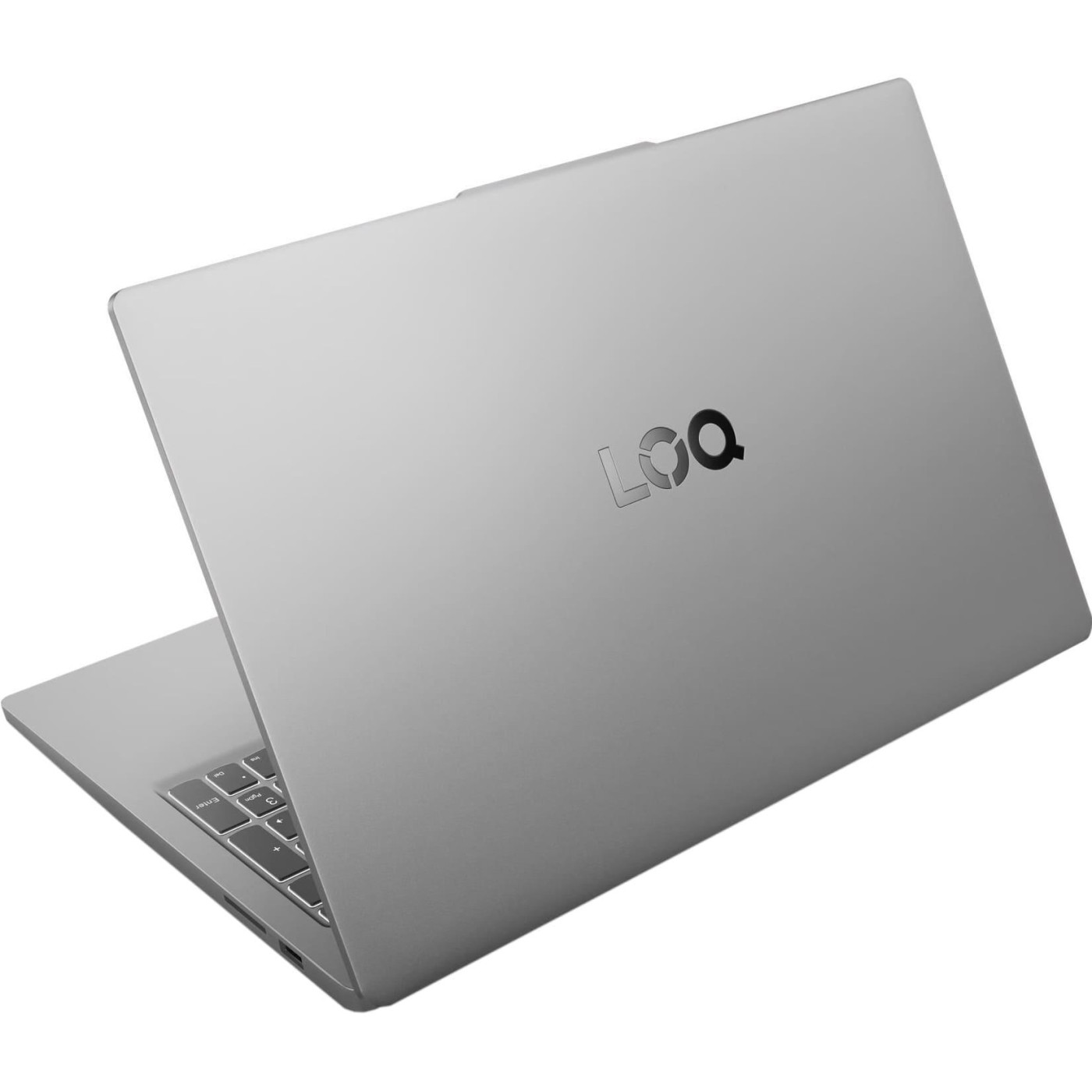 Ноутбук Lenovo 15.6 LOQ 15IAX9/Intel i5-12600HX/16GB/512SSD/RTX 3050 6GB/DOS/Luna Grey (83GS00UNRA)