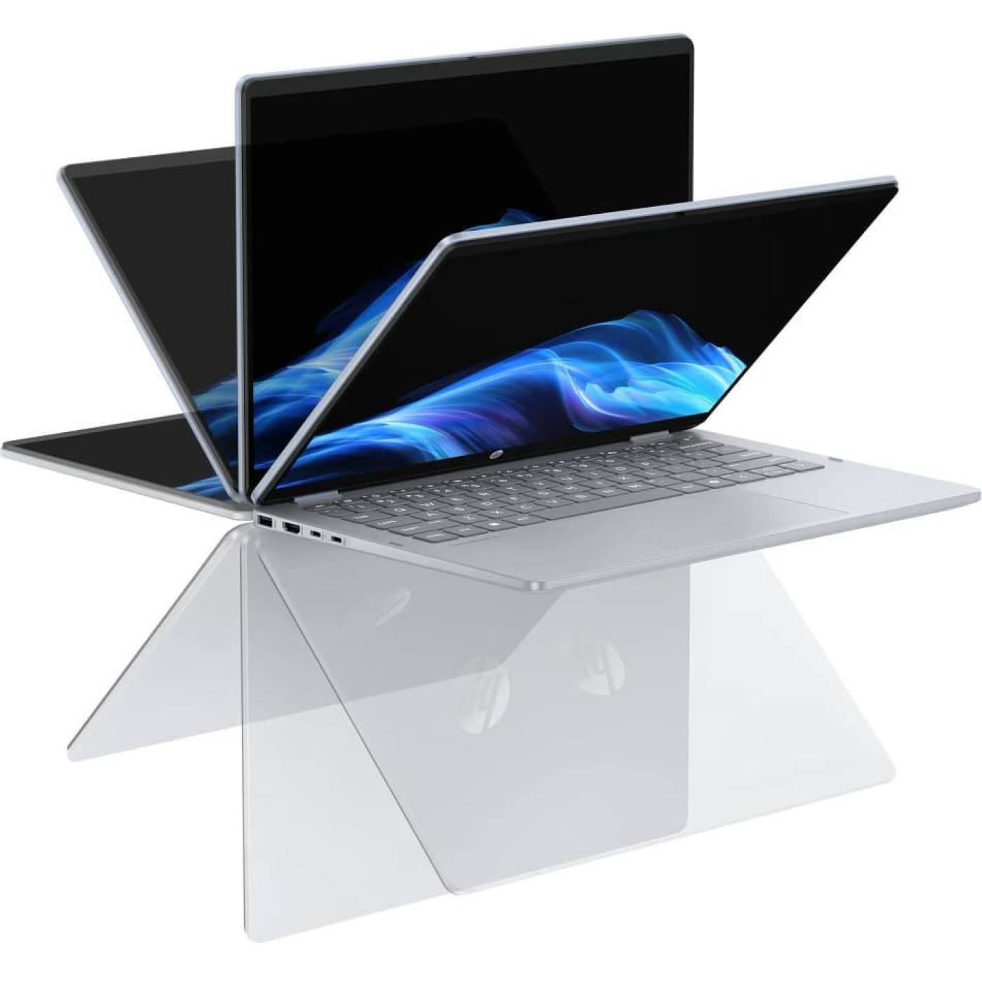 Ноутбук HP 14 OmniBook 5 Flip x360 2K IPS Touch/i5-120U/16GB/1TB/UMA/DOS/Silver (BV5T5EA)