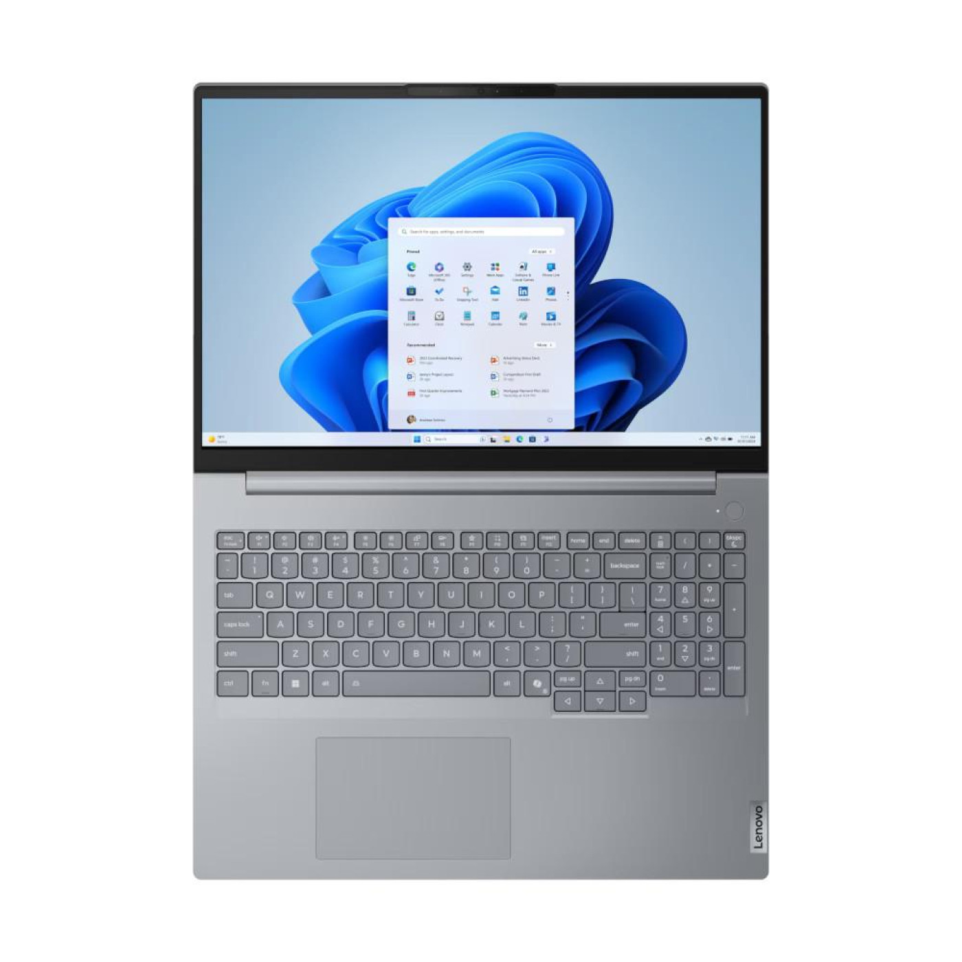 Ноутбук Lenovo 16 ThinkBook 16 G8 IAL F/Intel U9-185H/16GB/512 SSD/Intel HD/W11P/Arctic Grey (21SK00K4RA)