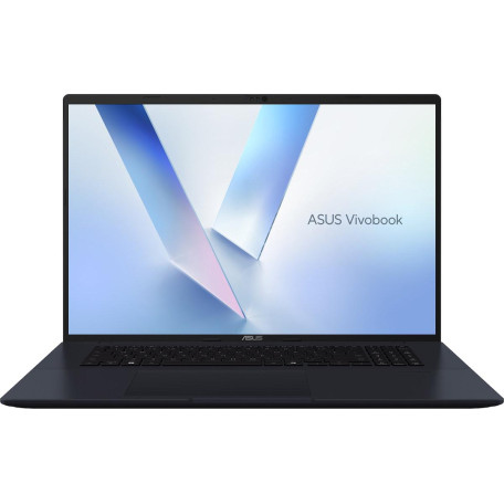 Ноутбук ASUS 18 VivoBook 18 M1807 IPS (1920x1200) Full HD+ 144Hz/AMD Ryzen 7 260 (3.8 - 5.1 ГГц)/32GB/2TB/AMD Radeon 780M/DOS/Quiet Blue (M1807HA-D322 U1