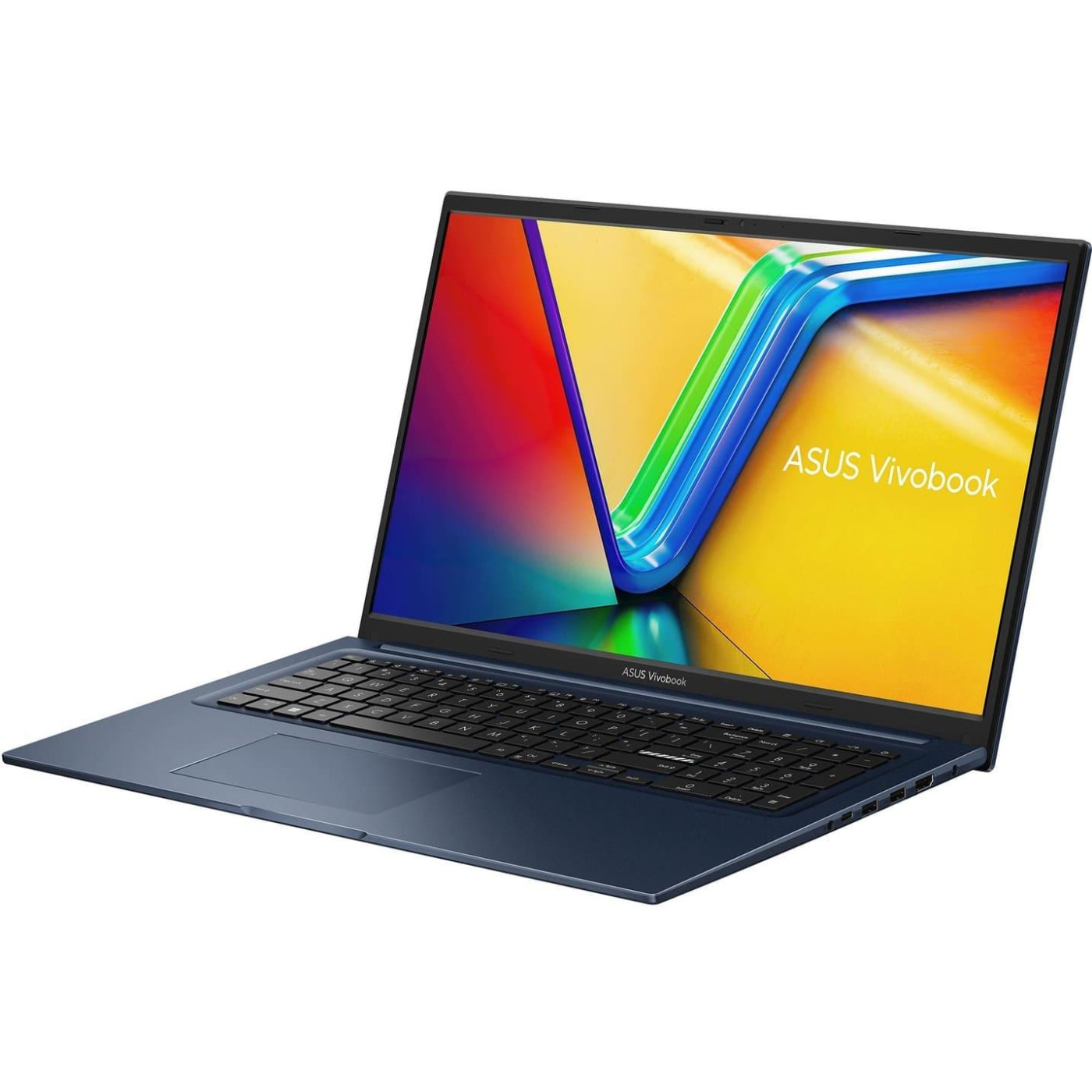 Ноутбук ASUS 17.3 Vivobook 17 X1704VA FHD IPS/Intel Core 5 120U/16GB/512SSD/Intel Graphics/DOS/Quiet Blue (90NB13X2-M00H90)
