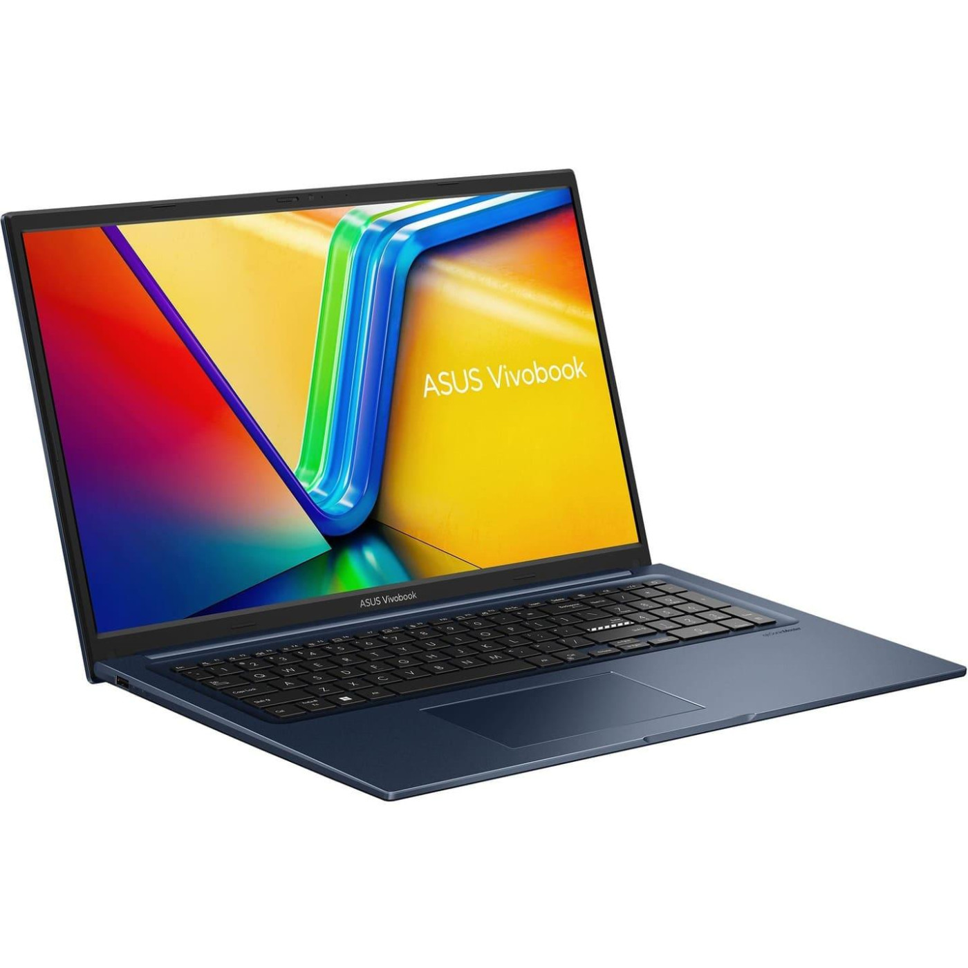 Ноутбук ASUS 17.3 Vivobook 17 X1704VA FHD IPS/Intel Core 5 120U/16GB/512SSD/Intel Graphics/DOS/Quiet Blue (90NB13X2-M00H90)