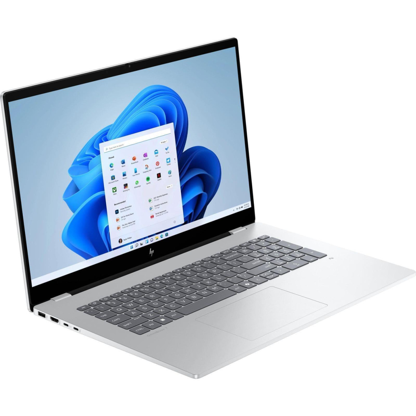 Ноутбук HP 17.3 OmniBook 7 17-dc0000ua FHD IPS Touch/Intel U7-258V/32GB/2TB/RTX 4050 6GB/W11/Silver (C3VE9EA)