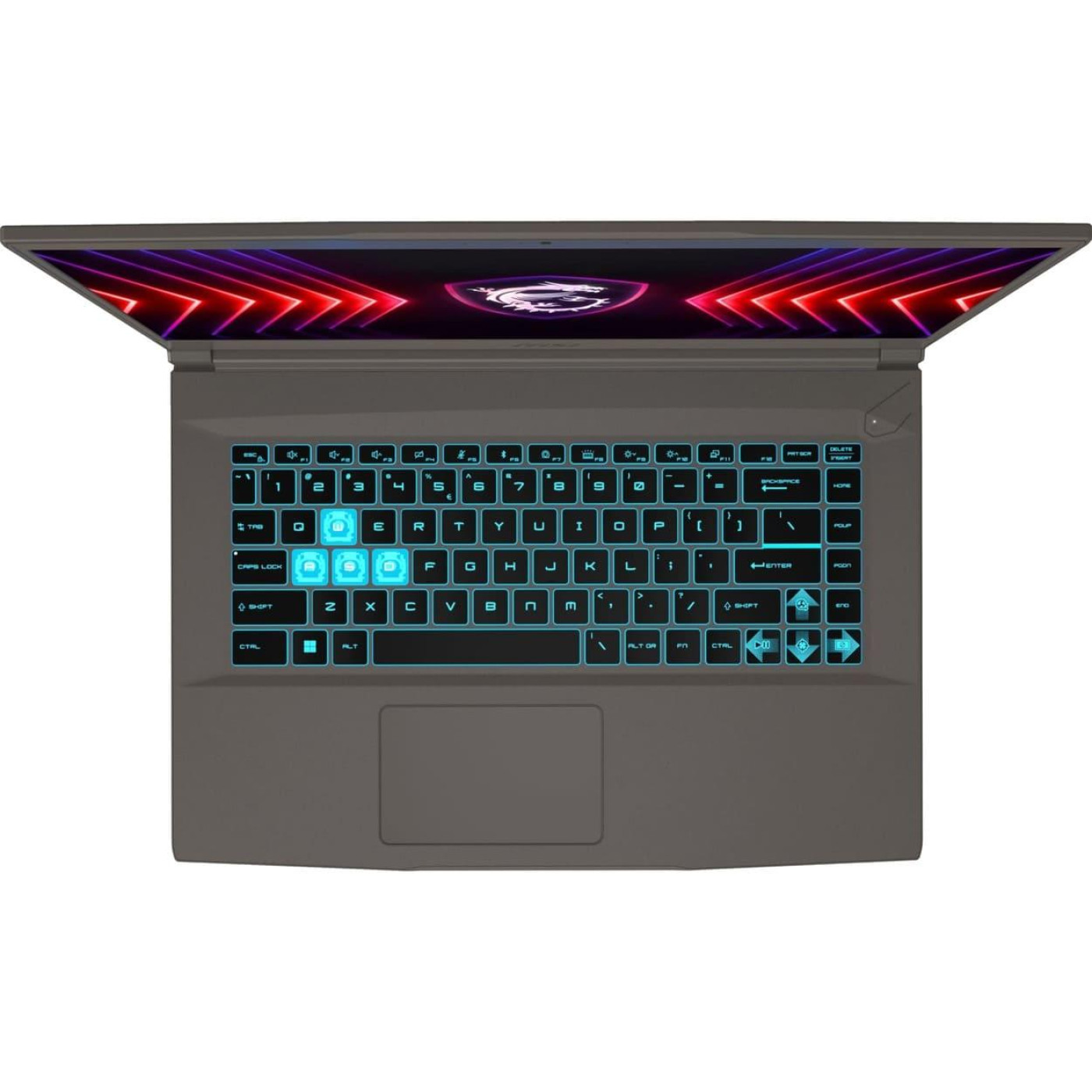 Ноутбук MSI 15.6 Thin 15 B13VF-3403XUA FHD IPS/Intel i7-13620H/16GB/1TB/RTX 4060 8GB/DOS/Gray (9S7-16R831-3403) Б/в