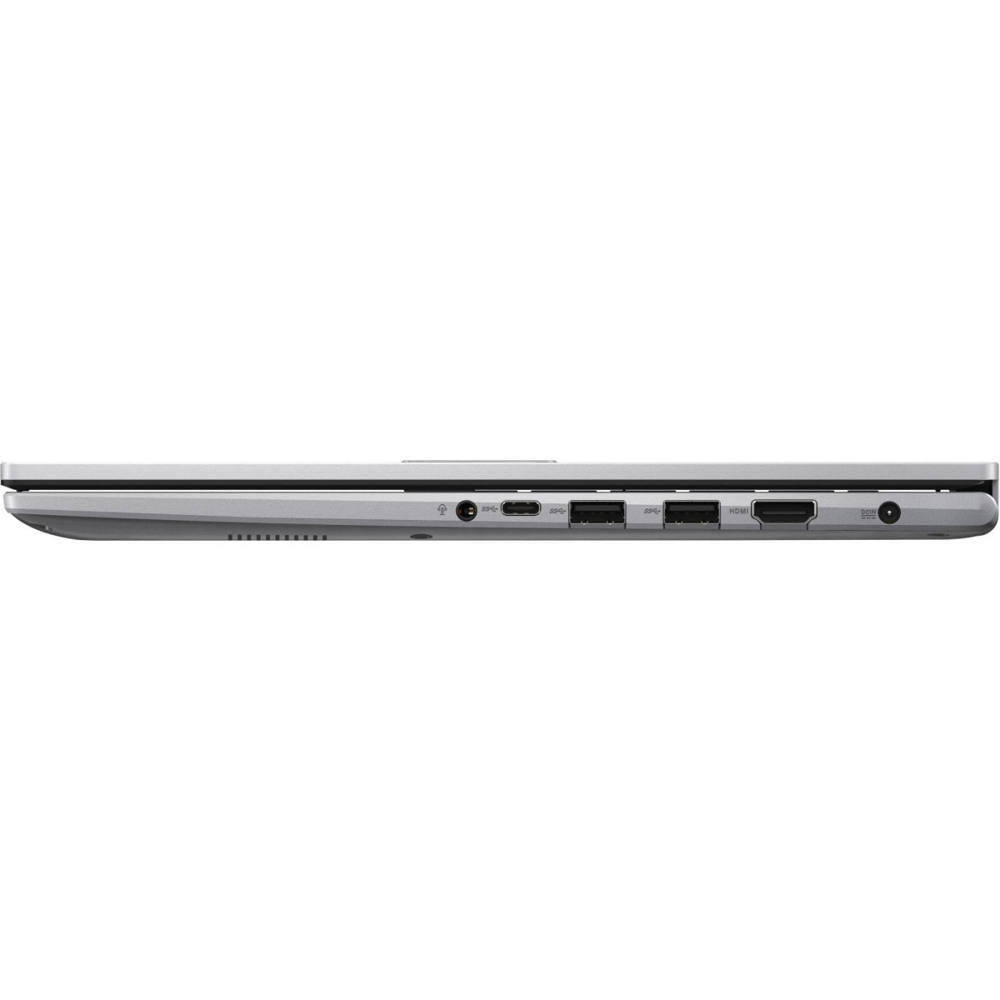 Ноутбук ASUS 15.6 Vivobook 15 X1504VA-BQ3833WS FHD IPS/Intel 5 120U/16GB/512SSD/UMA/W11/Silver (90NB13Y2-M01D90)