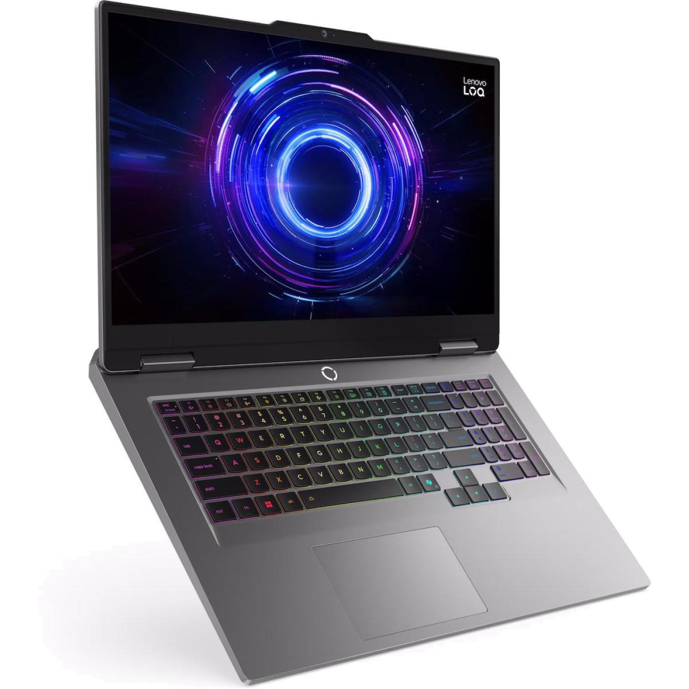 Ноутбук Lenovo 17.3 LOQ 17IRX10 F 165Hz/Intel Core i7-14700HX/16GB/512 SSD/RTX 5070 8GB/DOS/Luna Grey (83JH00FURA)