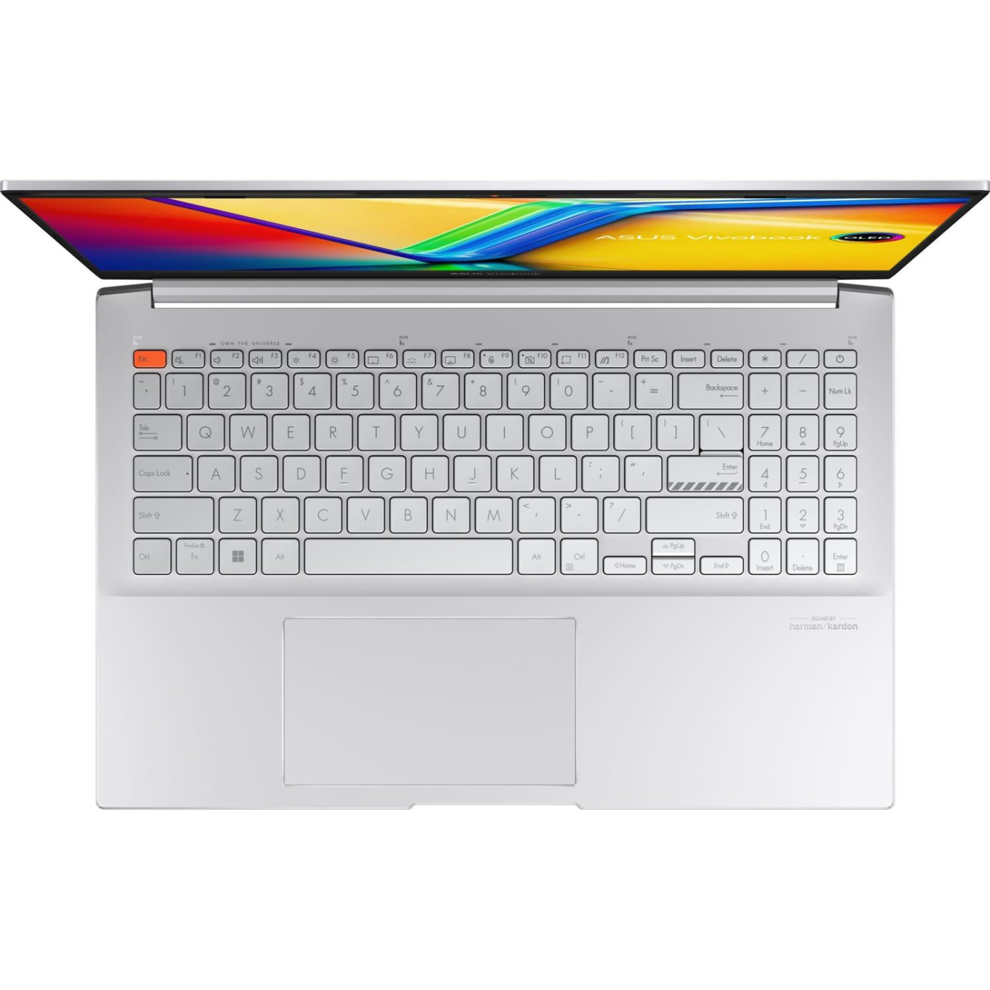 Ноутбук ASUS 16 Vivobook S16 S3607VA-RP175 IPS/Intel C7-240H/16GB/512SSD/Intel UHD/DOS/Matte Gray (90NB1672-M00CK0)
