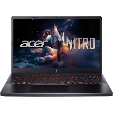 Ноутбук Acer 15.6 Nitro V 15 ANV15-52-70MY 1920x1080 IPS/Intel Core i5-13420H/16GB/1TB/RTX 5060 8GB/DOS/Obsidian black (NH.QZAEG.008)