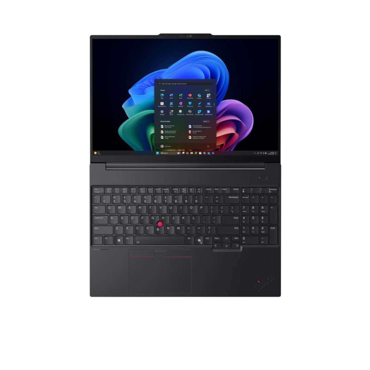 Ноутбук 16 Lenovo ThinkPad E16 Gen 4 (Intel) FM/Intel U5-325/16GB/512/Intel UHD/W11P/Eclipse black (21YC000ARA)