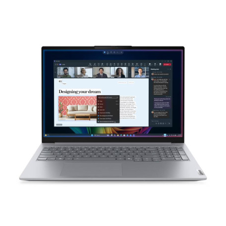 Ноутбук Lenovo 16 ThinkBook 16 G9 IPL F/Intel U7-355/16GB/512 SSD/Intel HD/W11P/Arctic Grey (21UR002URA)