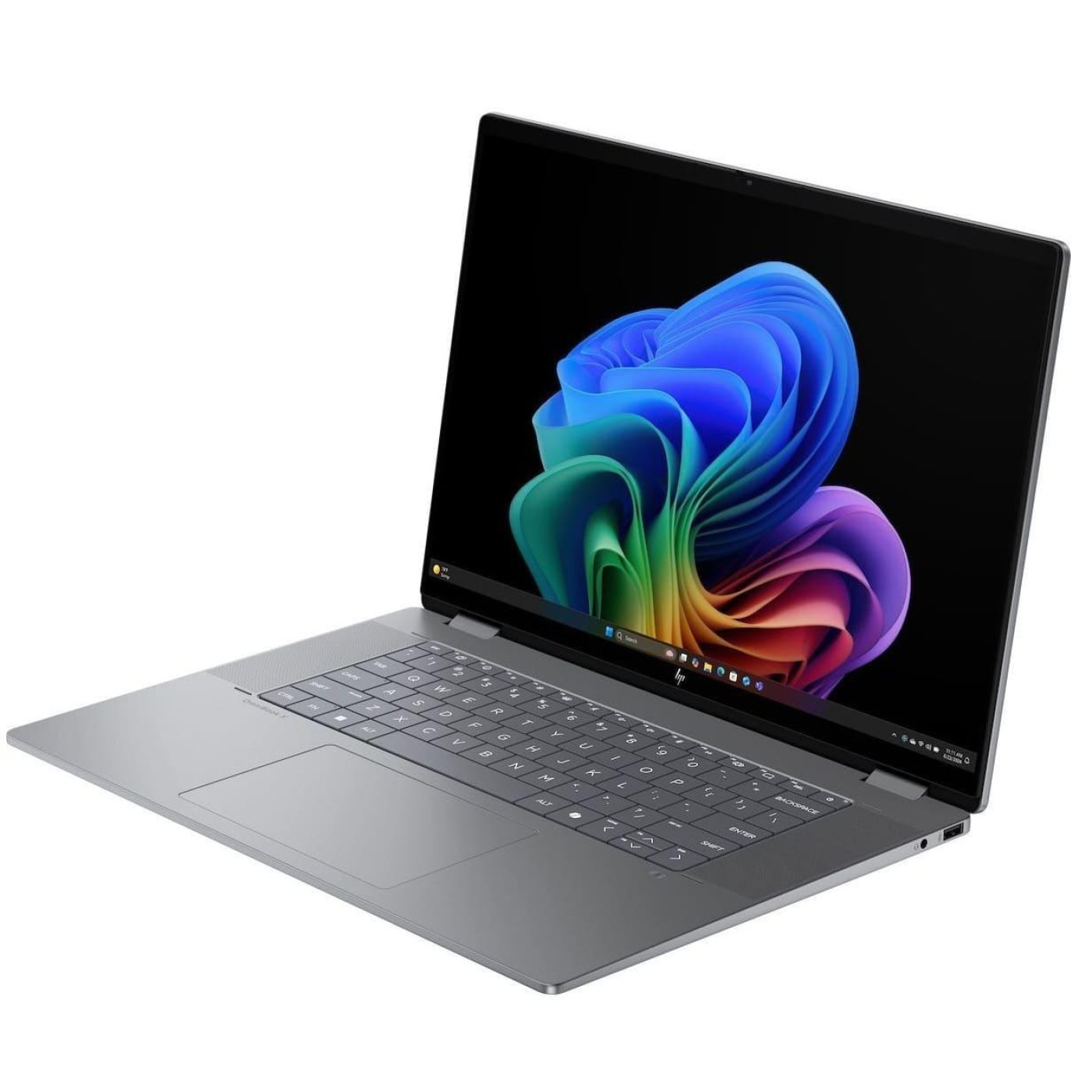 Ноутбук HP 16 OmniBook X Flip x360 16-ar0004ua WUXGA IPS Touch/AMD AI 5 340/16GB/512SSD/UMA/Win11/Grey (C3VD4EA)