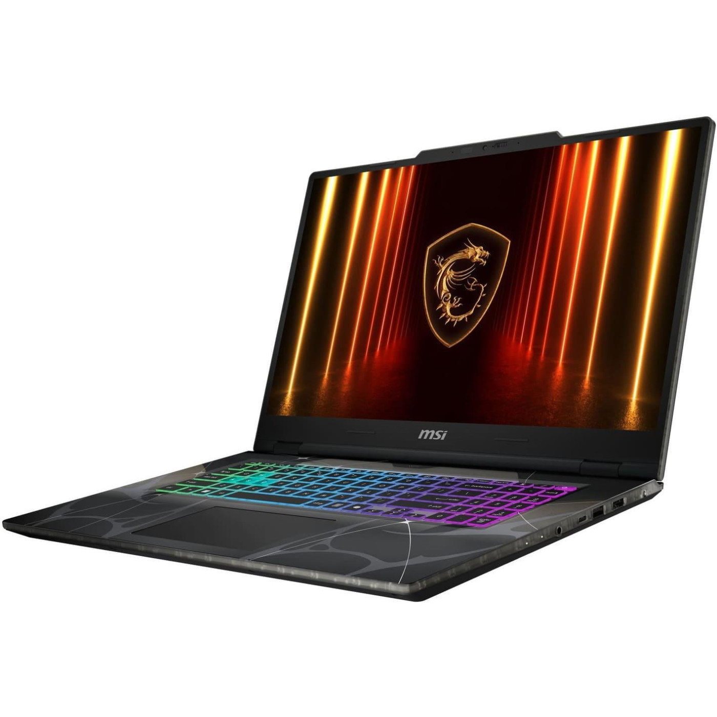 Ноутбук MSI 17.3 Cyborg 17 B2RWEKG-072XUA FHD/Intel 7-240H/16GB/1TB/RTX 5050 8GB/DOS/Semi-Transparent Black (9S7-17U332-072)