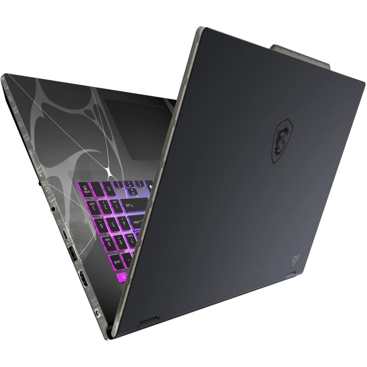 Ноутбук MSI 17.3 Cyborg 17 B2RWEKG-072XUA FHD/Intel 7-240H/16GB/1TB/RTX 5050 8GB/DOS/Semi-Transparent Black (9S7-17U332-072)