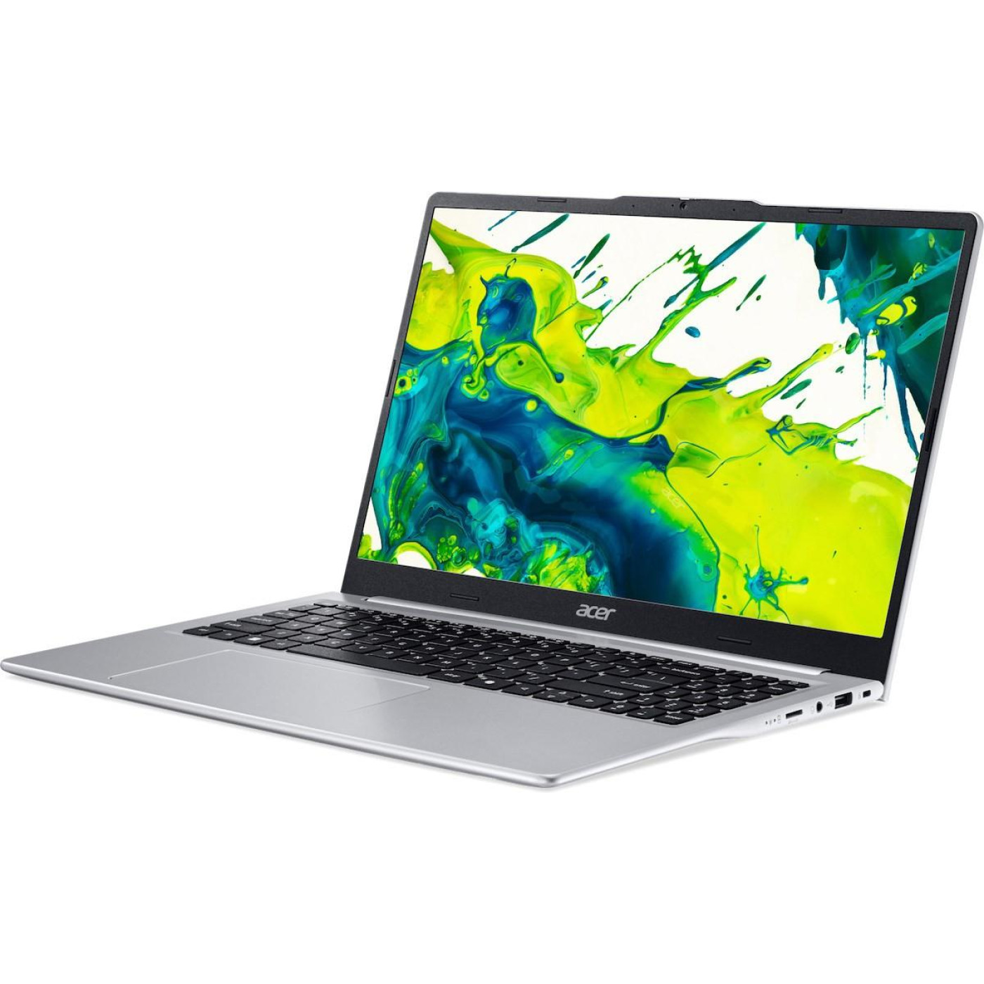 Ноутбук Acer 15.6 Aspire Lite AL15-49P-R35K FHD IPS LED/Ryzen 5 7430U/8GB/512 SSD/Radeon Graphics/DOS/Silver (NX.DT8EU.004)