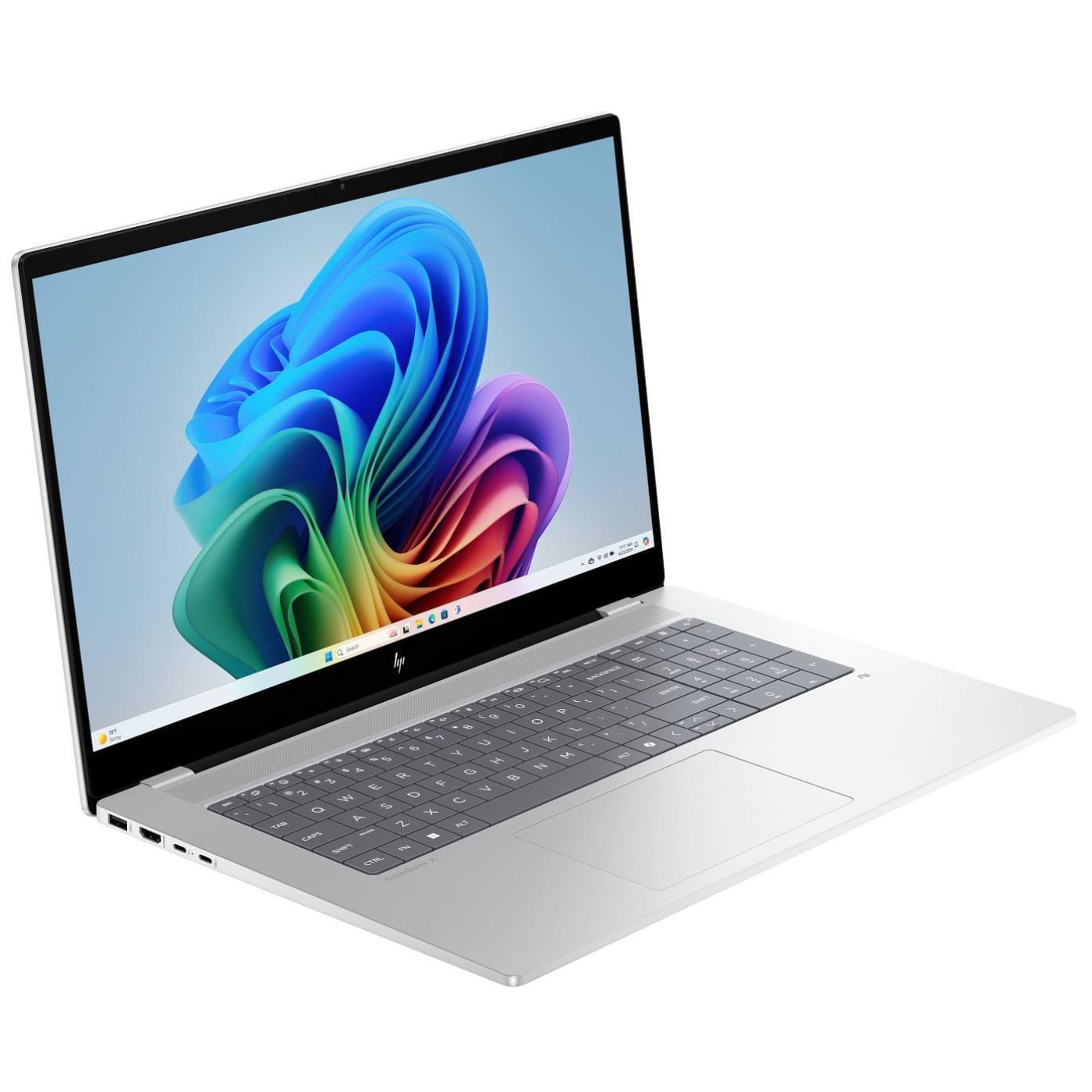 Ноутбук HP 17.3 OmniBook X 17-dd0057nr Full HD IPS Touchscreen/Intel Core Ultra 7 256V/16GB/1TB/RTX 4050 6GB/W11H/Glacier Silver (B88A3UA)