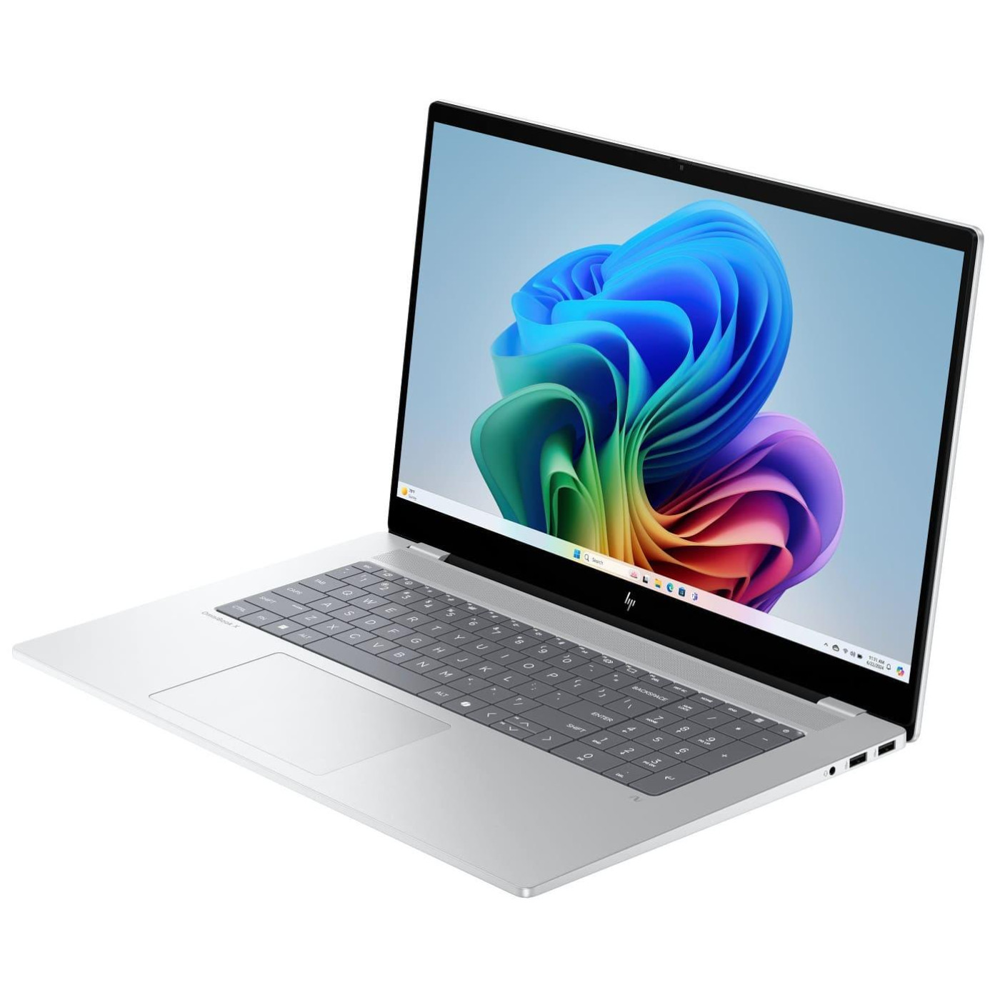 Ноутбук HP 17.3 OmniBook X 17-dd0057nr Full HD IPS Touchscreen/Intel Core Ultra 7 256V/16GB/1TB/RTX 4050 6GB/W11H/Glacier Silver (B88A3UA)