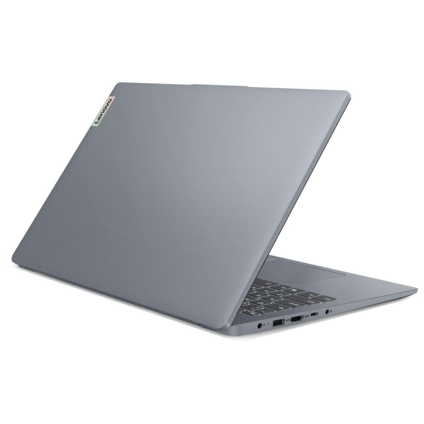 Ноутбук Lenovo 15.6 IdeaPad Slim 3 15IRU8 FHD/i3-1315U/8GB/512 SSD/UMA/DOS/Arctic Grey (82X700GHRA)