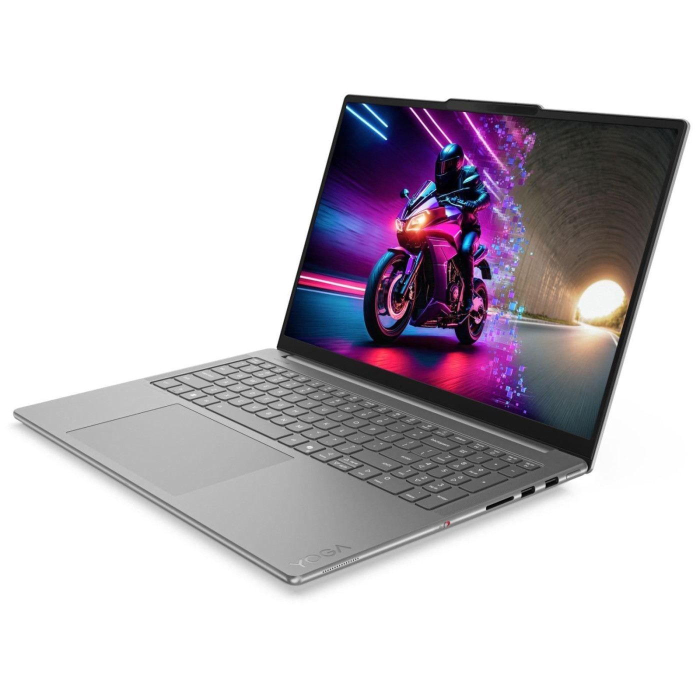 Ноутбук Lenovo 16 Yoga Pro 9 16IAH10 2.8K OLED/U7-255H/32GB/1TB/RTX 5060 8GB/Win11Pro/Luna Grey (83L0005ARA)