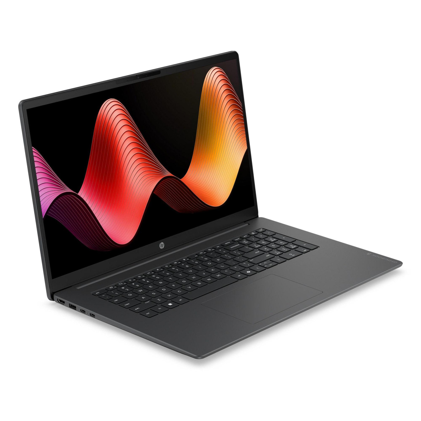 Ноутбук 17 HP OmniBook 3 17-dp0008ua FullHD IPS/AMD Ryzen 3 30/8GB/512 SSD/AMD Radeon/DOS/Black (DV5H6EA)