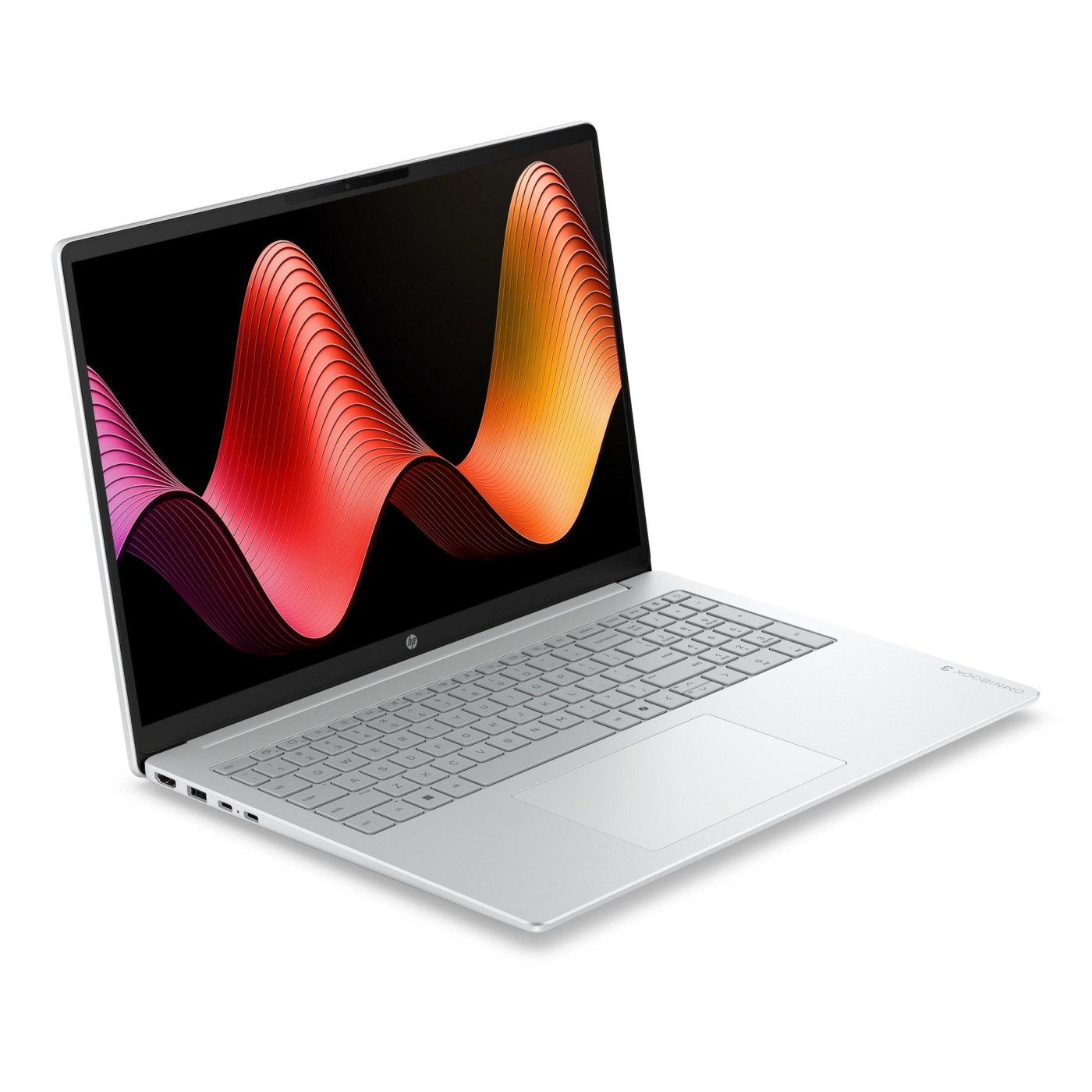 Ноутбук 16 HP OmniBook 3 AI PC 16-bu0026ua WUXGA IPS/Intel Core 5 315/12GB/512 SSD/Intel Graphics/DOS/Silver (DV5G3EA)